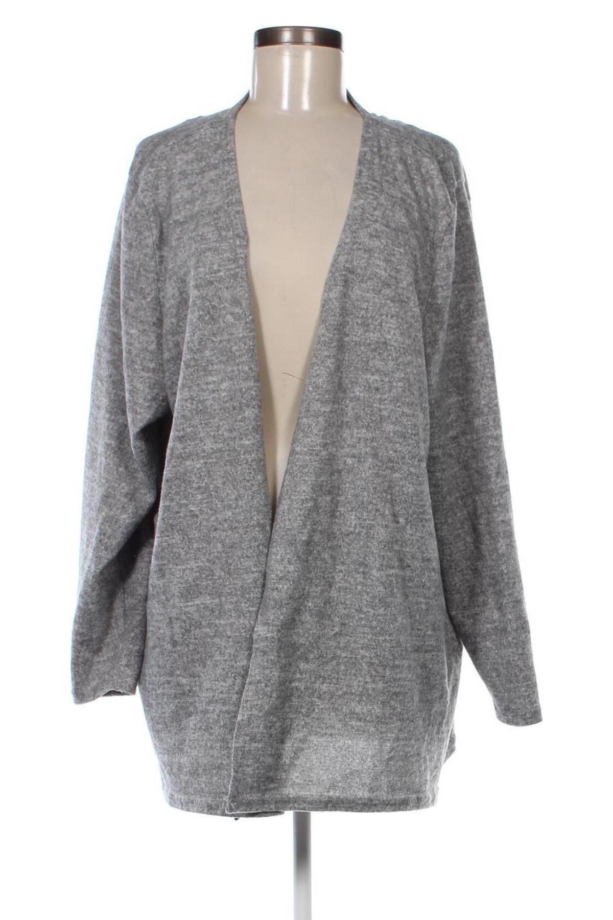 Damen Strickjacke Janina, Größe 3XL, Farbe Grau, Preis € 20,29