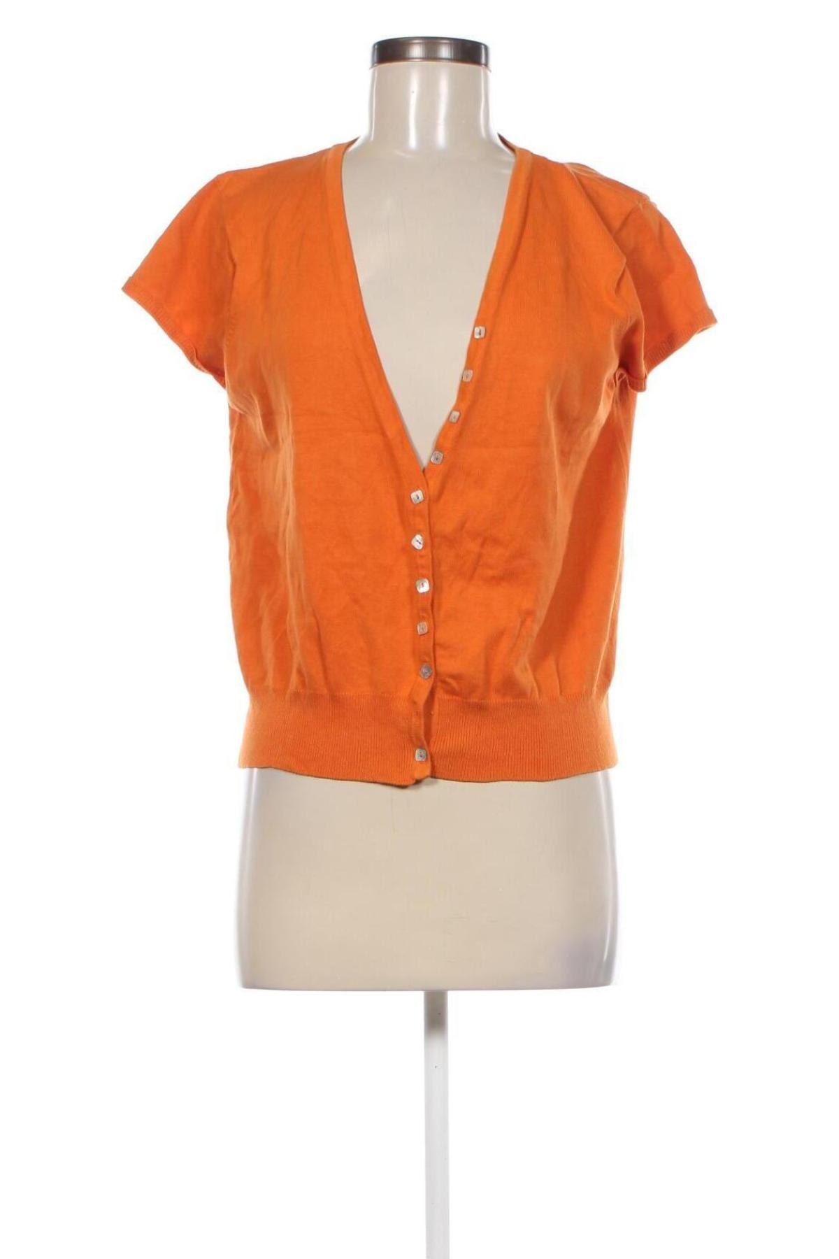 Damen Strickjacke M&Co., Größe XL, Farbe Orange, Preis € 2,49