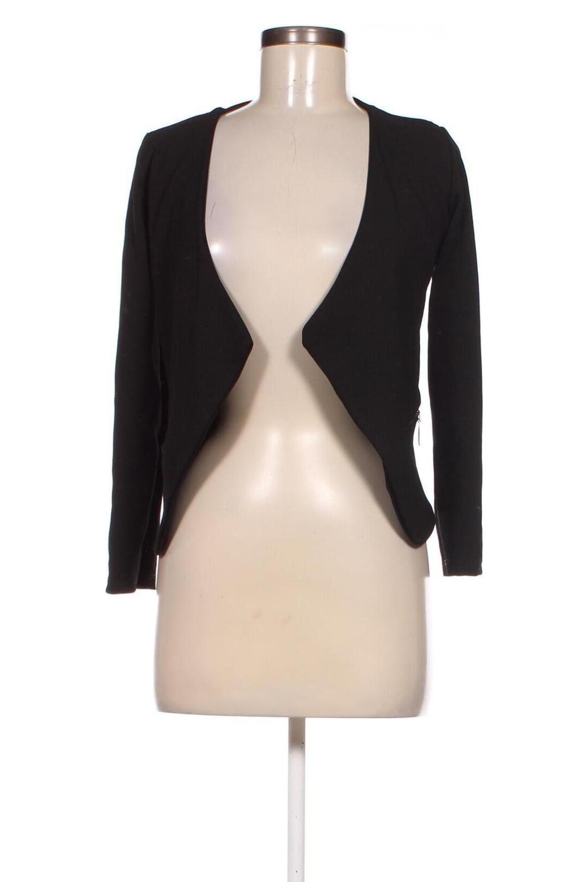 Cardigan de damă Made In Italy, Mărime S, Culoare Negru, Preț 73,98 Lei