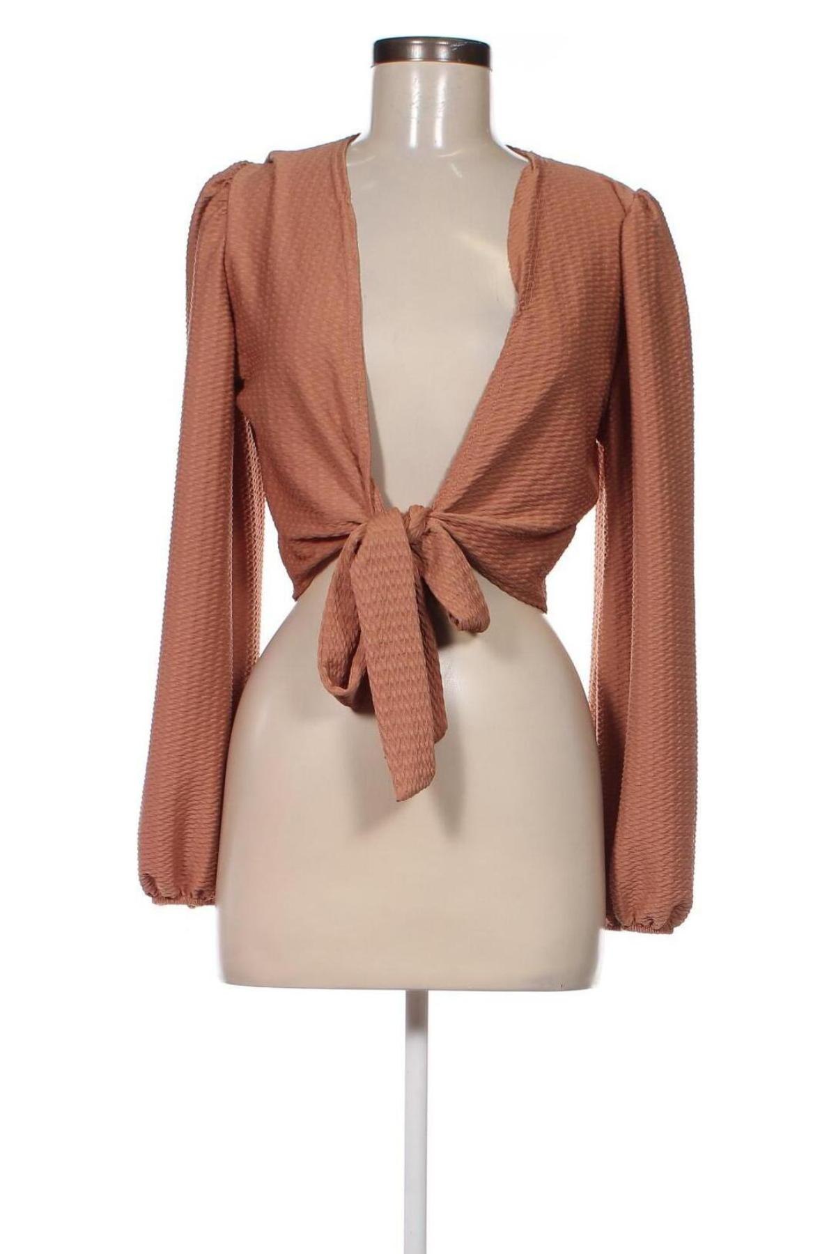 Damen Strickjacke Missguided, Größe M, Farbe Beige, Preis € 6,99