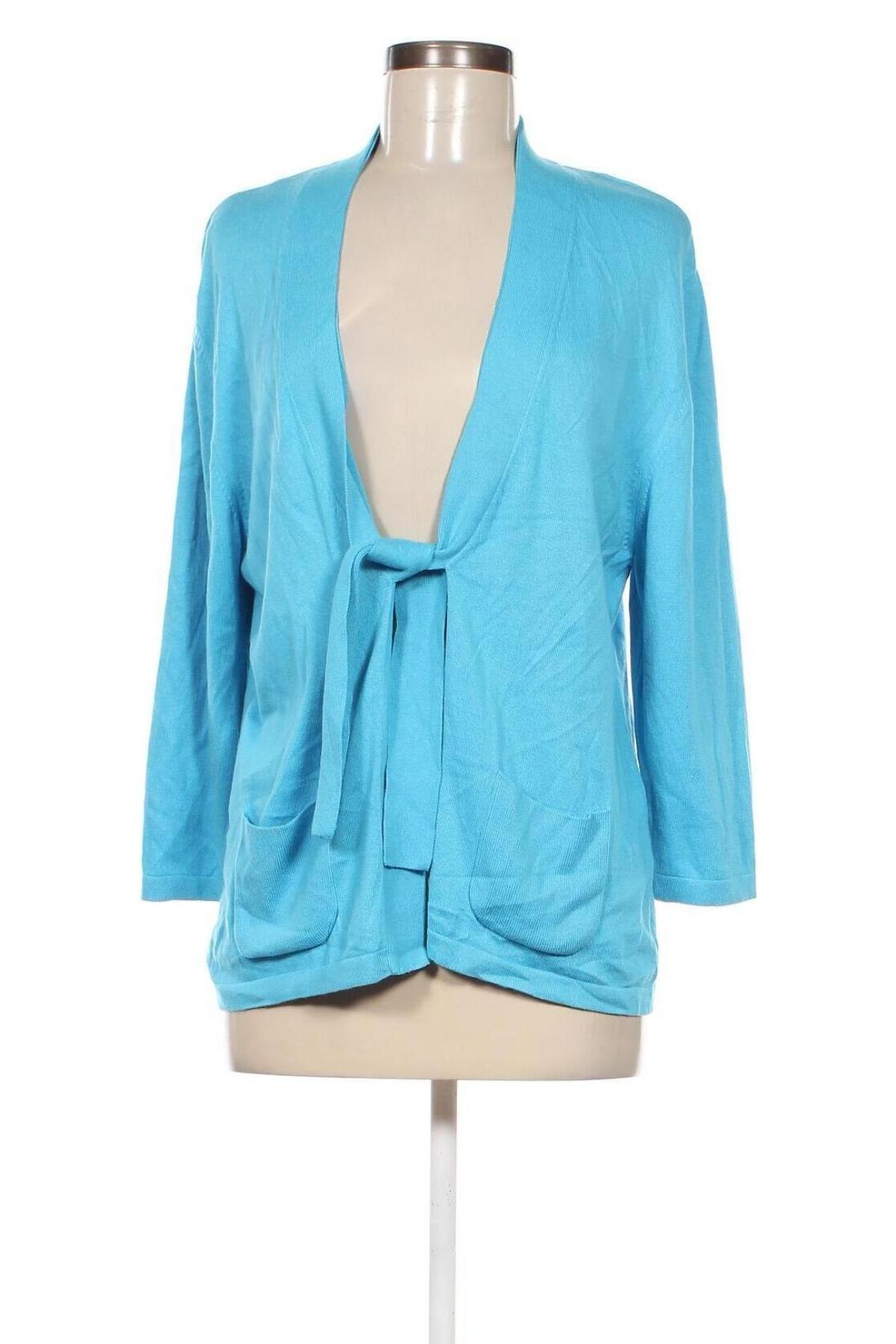 Damen Strickjacke Mode Express, Größe XL, Farbe Blau, Preis 4,99 €