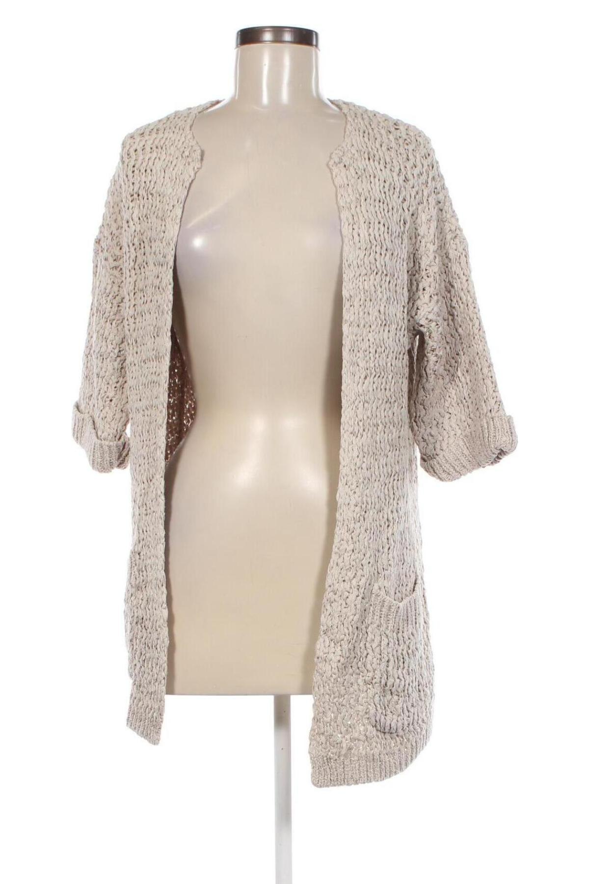 Damen Strickjacke Noa Noa, Größe S, Farbe Beige, Preis € 7,99