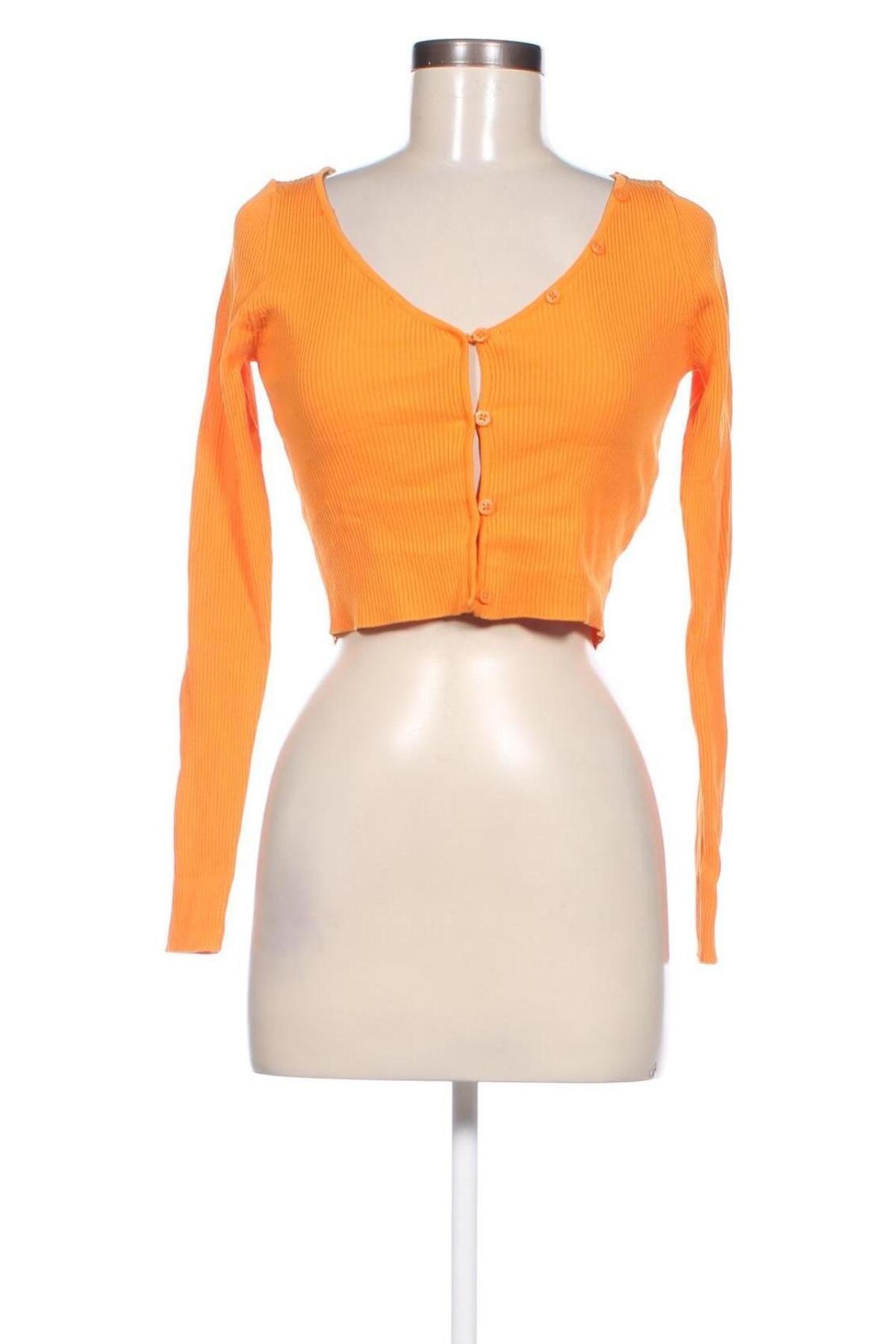 Damen Strickjacke Primark, Größe M, Farbe Orange, Preis 4,49 €