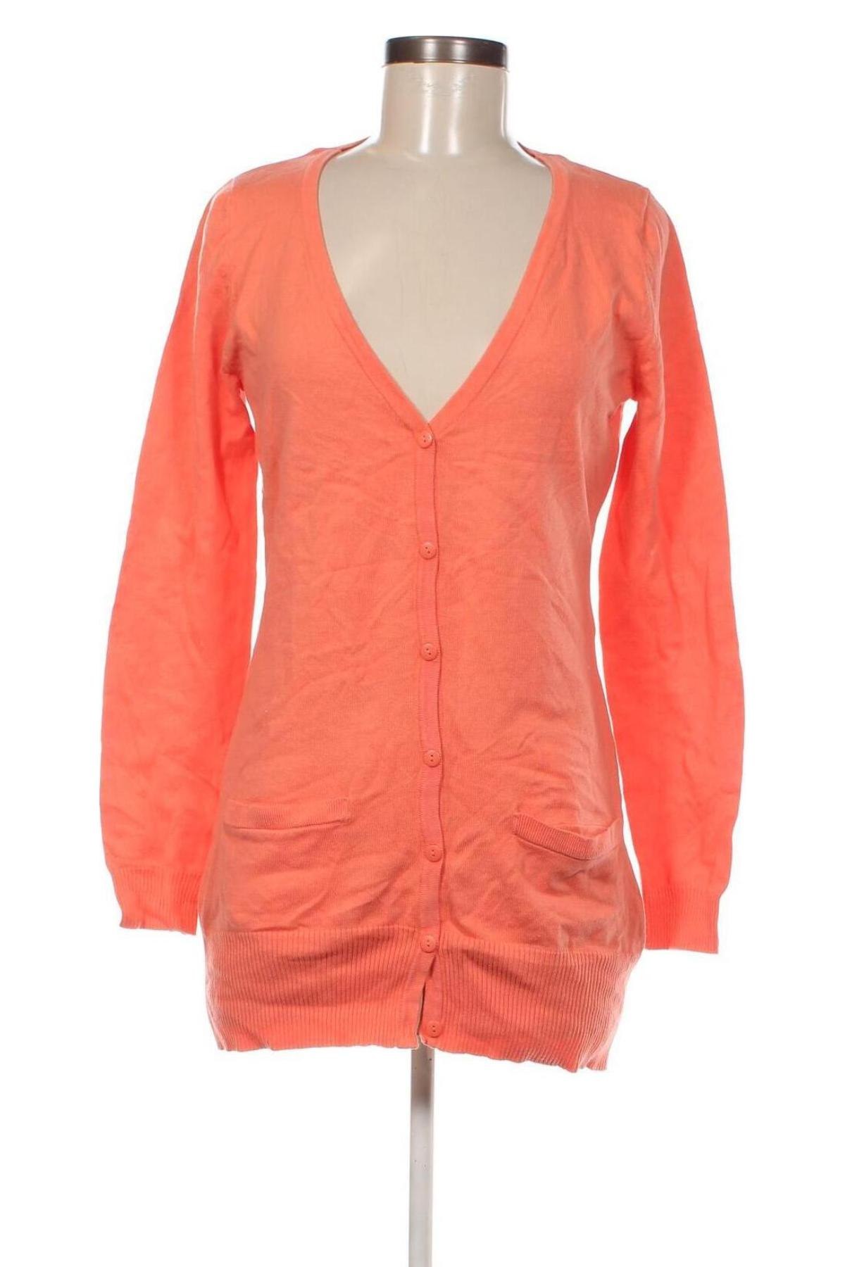 Damen Strickjacke b.p. Collections, Größe M, Farbe Orange, Preis € 7,49