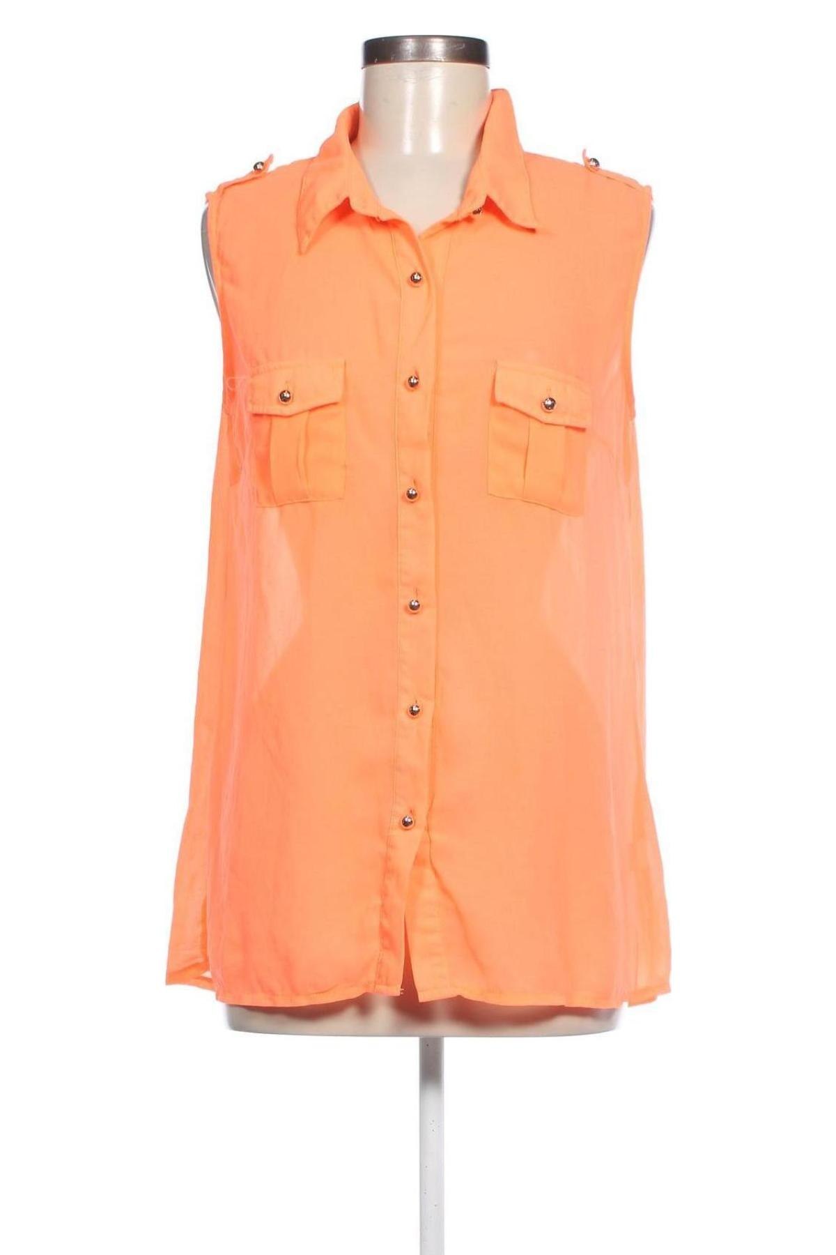 Damenbluse, Größe S, Farbe Orange, Preis € 4,99