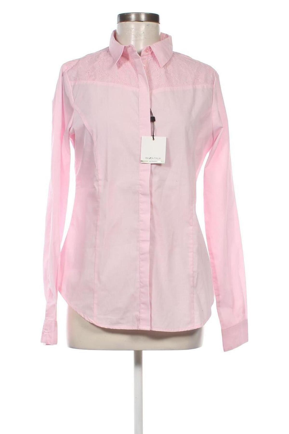 Damenbluse Piazza Italia, Größe L, Farbe Rosa, Preis 13,49 €