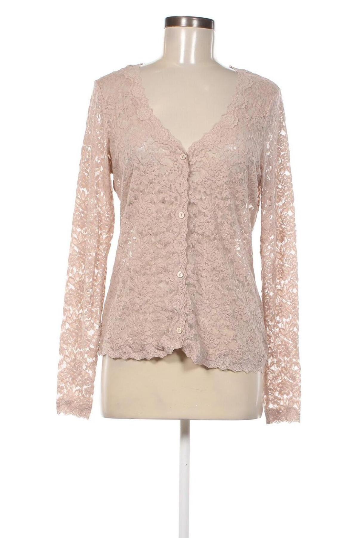 Damenbluse Rosemunde, Größe M, Farbe Beige, Preis 5,49 €