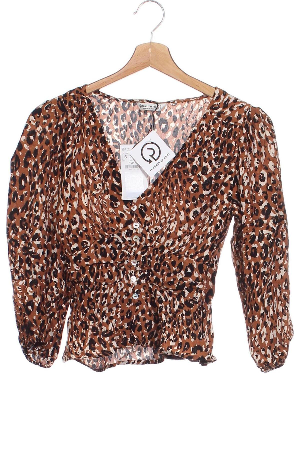 Damenbluse Stradivarius, Größe S, Farbe Mehrfarbig, Preis € 9,49