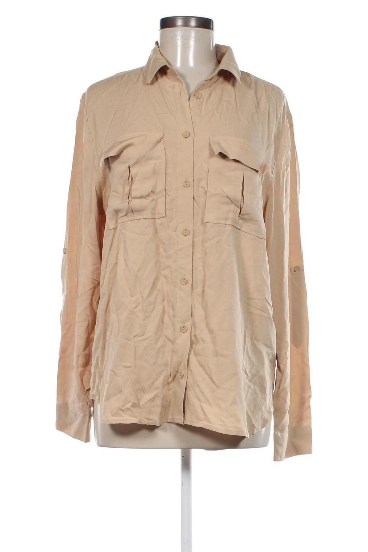 Damenbluse Terranova, Größe L, Farbe Beige, Preis € 11,49