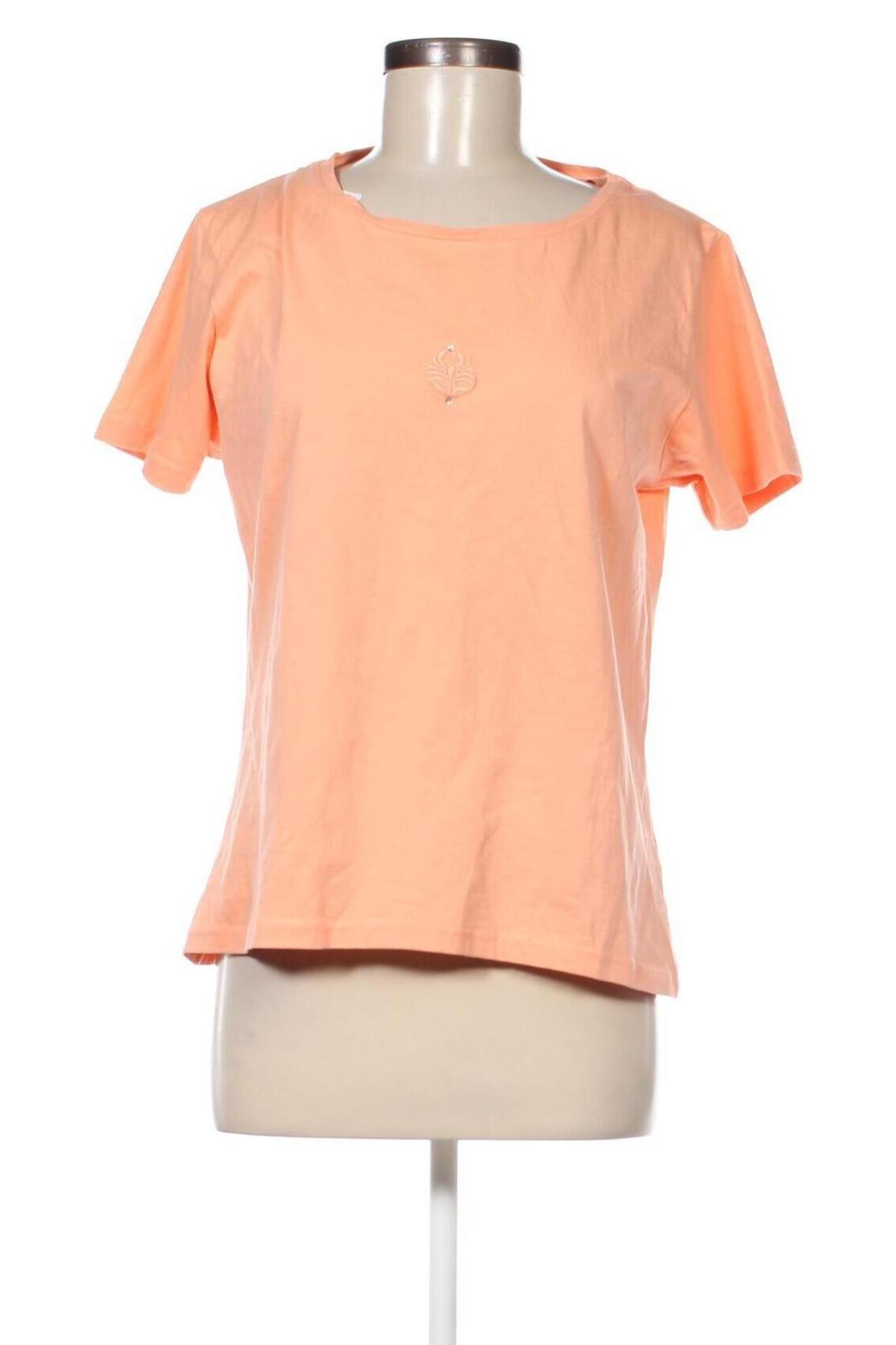 Damen T-Shirt, Größe L, Farbe Orange, Preis € 5,49