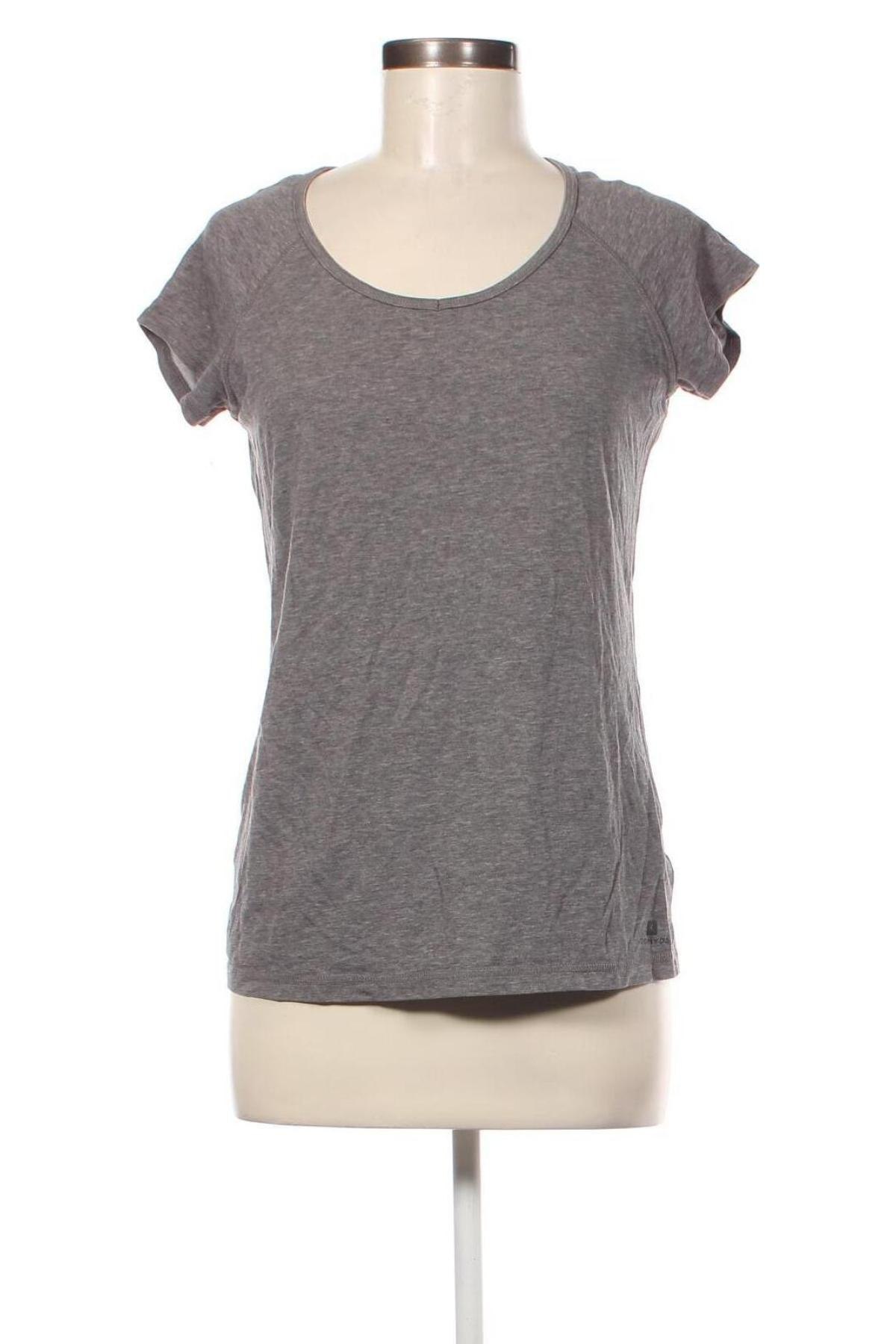 Damen T-Shirt Domyos, Größe L, Farbe Grau, Preis 6,99 €