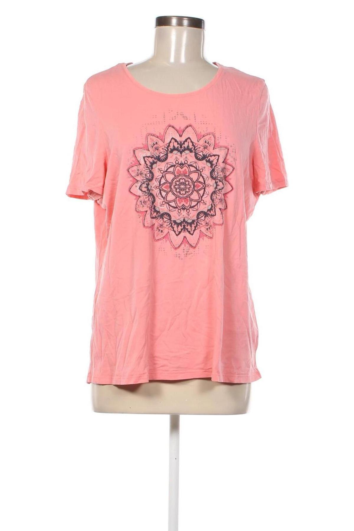 Damen T-Shirt G.W., Größe XL, Farbe Rosa, Preis 16,49 €