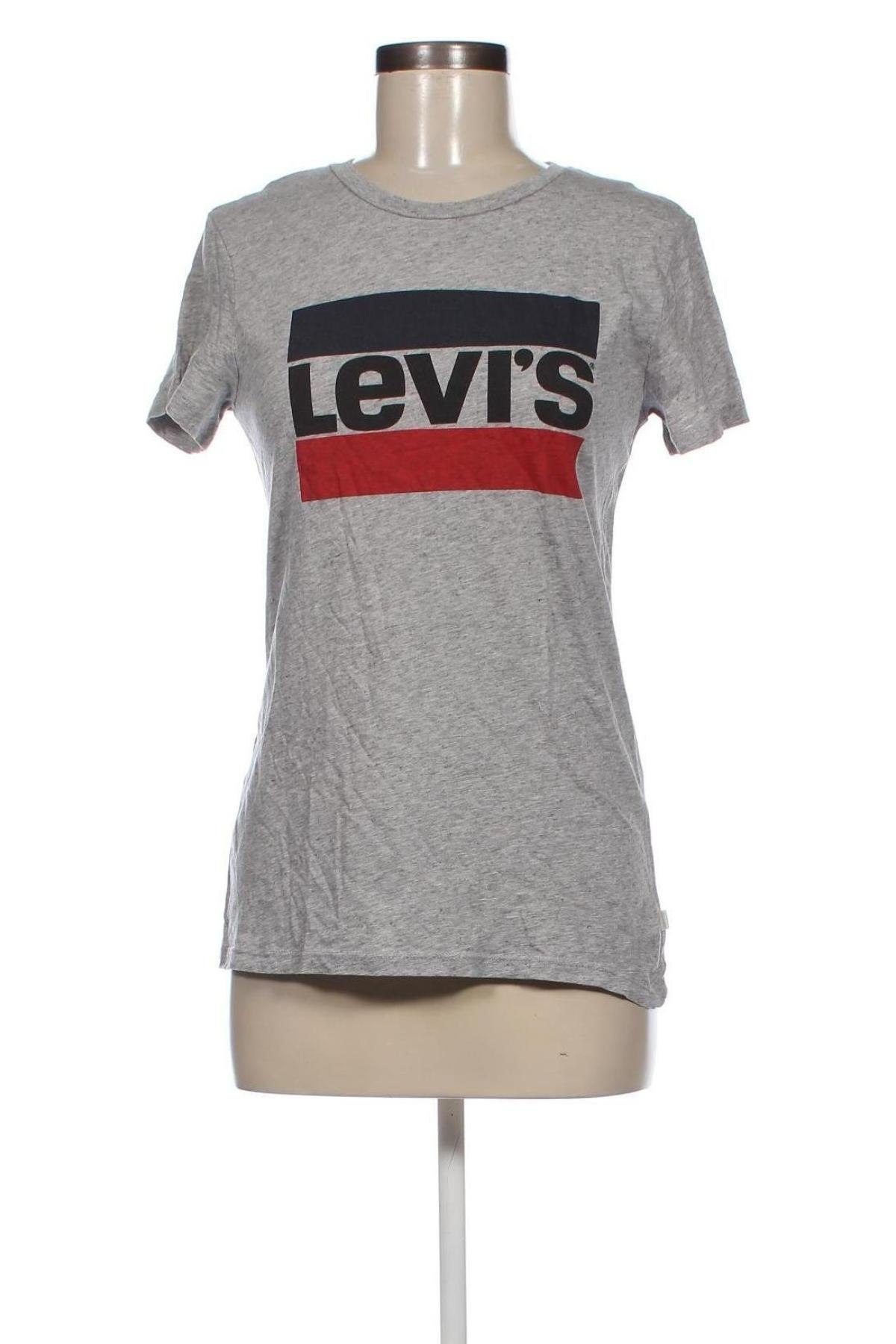 Γυναικείο t-shirt Levi's, Μέγεθος S, Χρώμα Γκρί, Τιμή 27,99 €