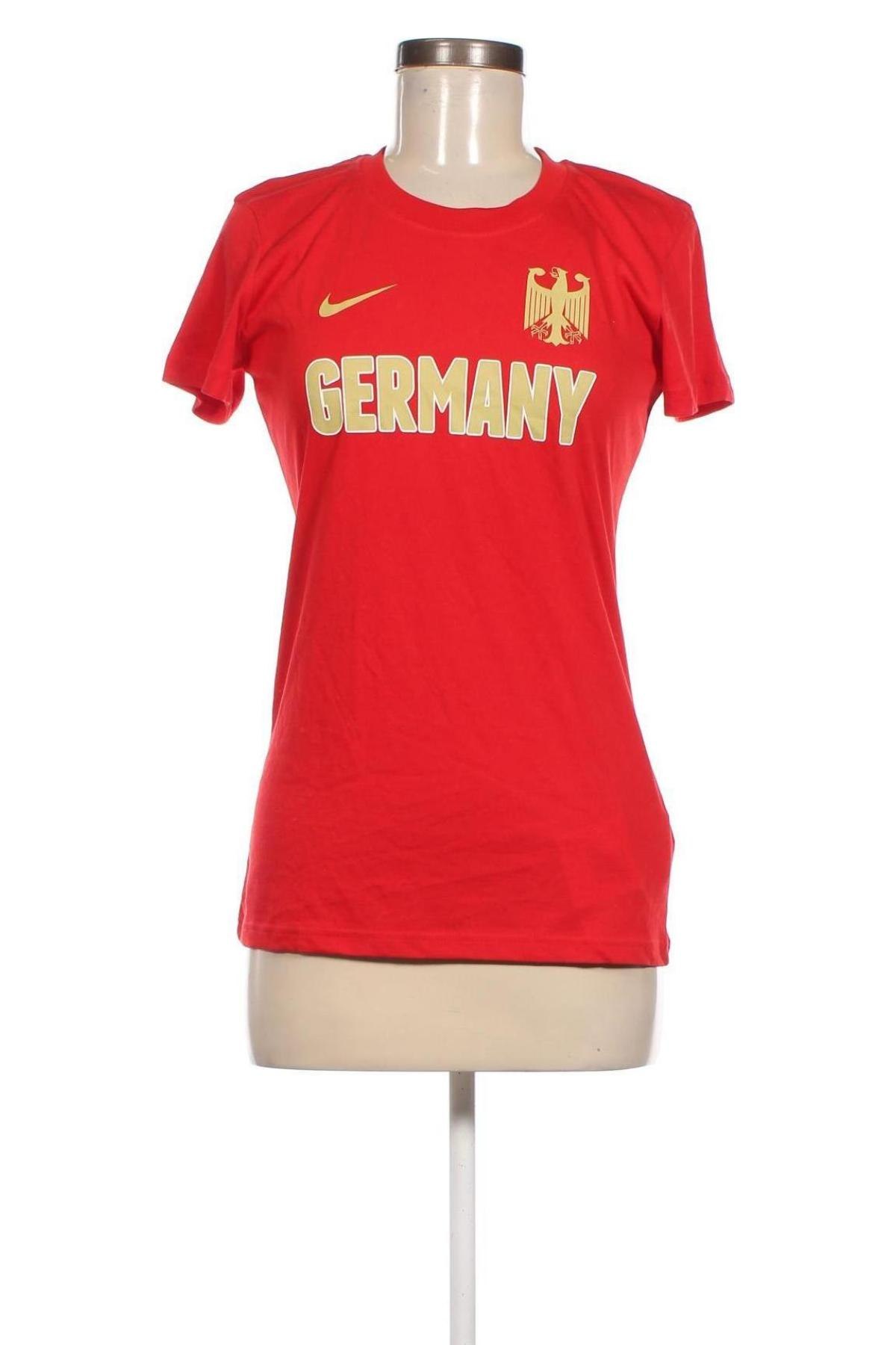 Damen T-Shirt Nike, Größe M, Farbe Rot, Preis 28,49 €