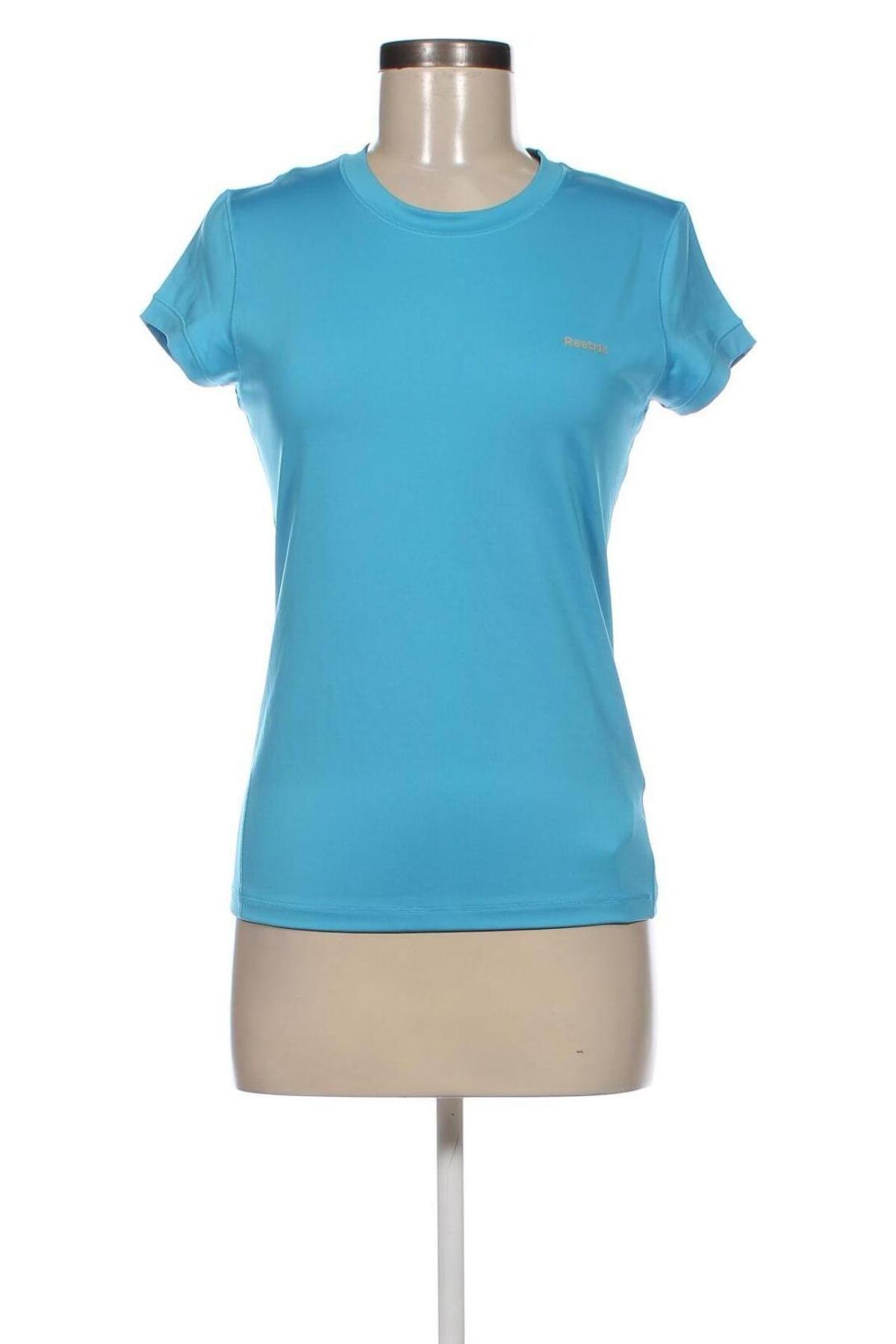 Γυναικείο t-shirt Reebok, Μέγεθος M, Χρώμα Μπλέ, Τιμή 15,49 €