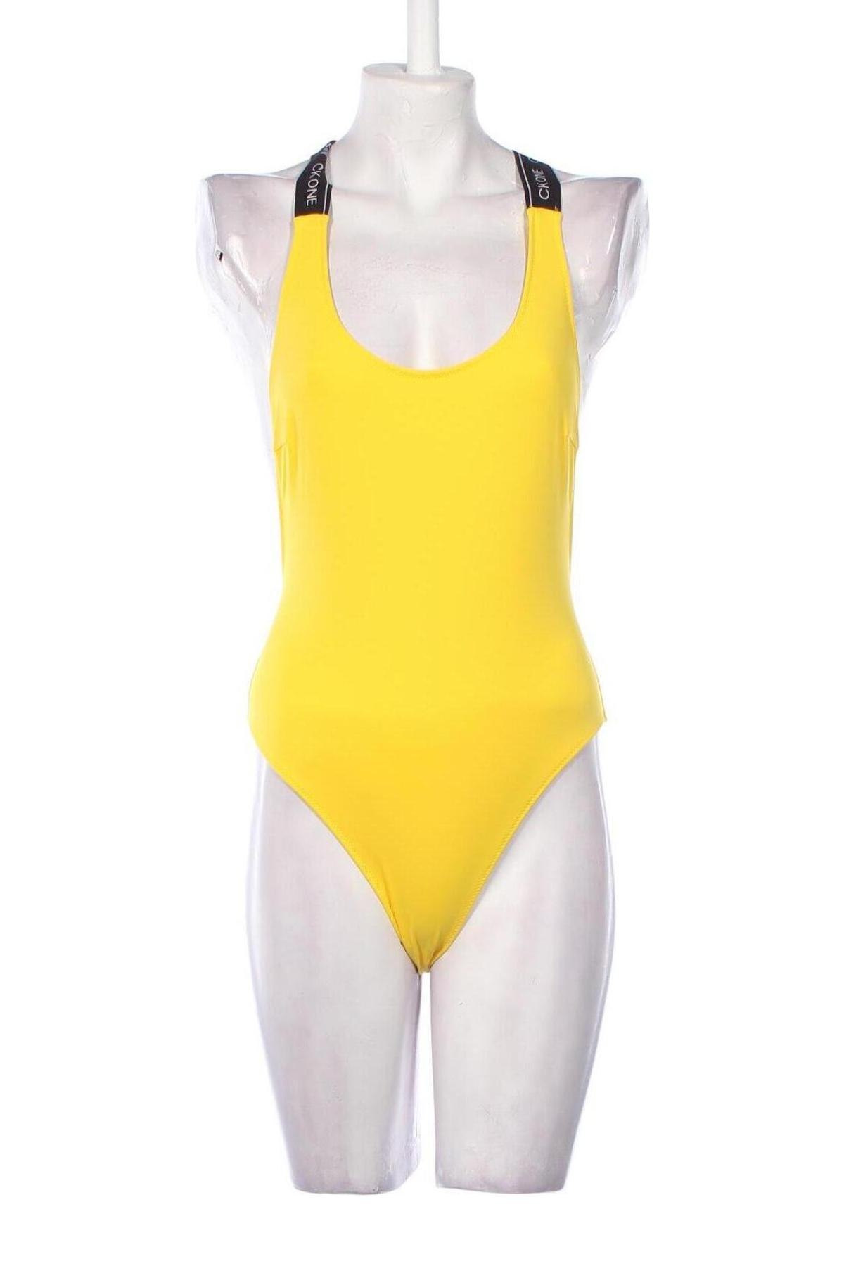 Costum de baie de damă Calvin Klein, Mărime S, Culoare Galben, Preț 205,99 Lei