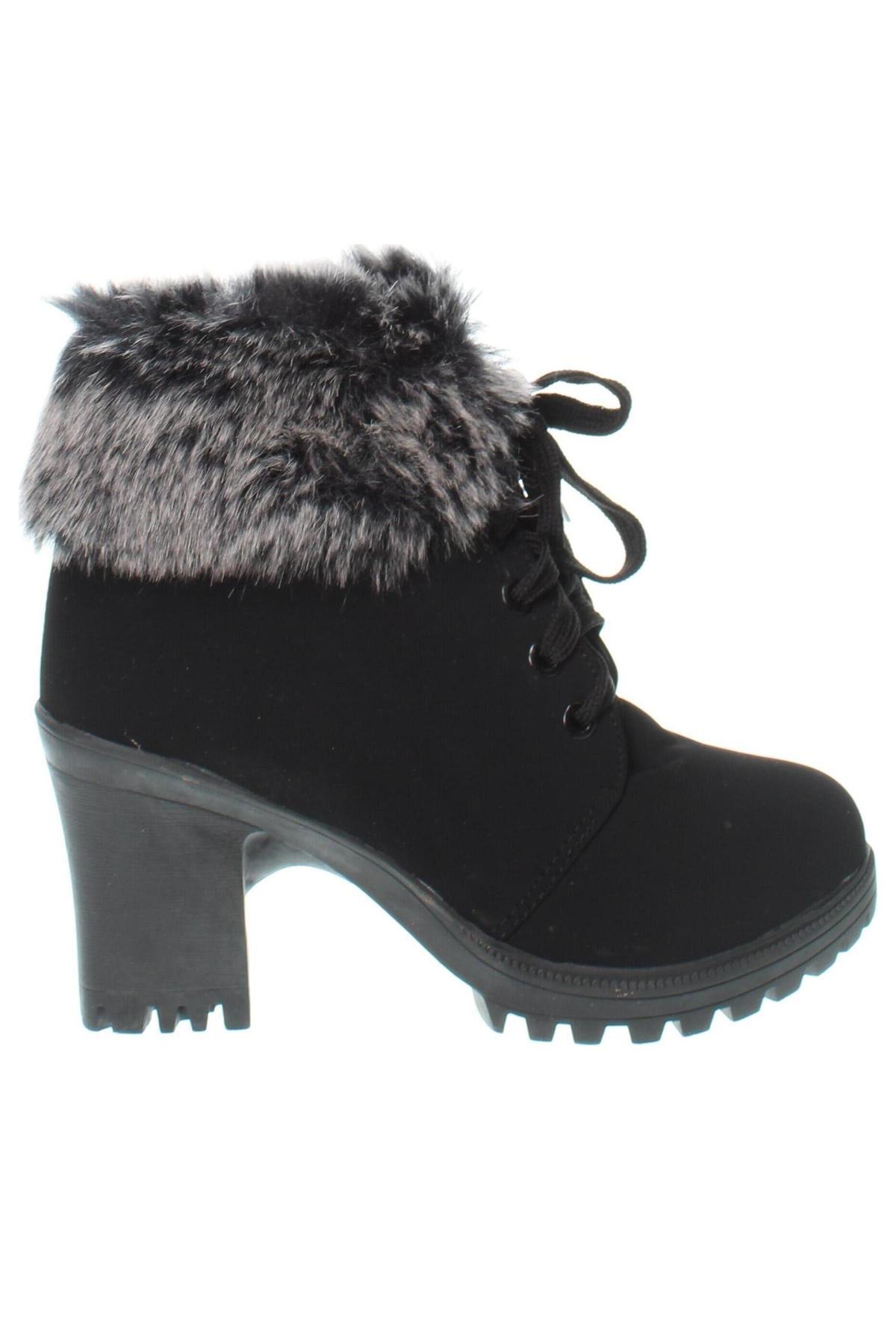 Botine de damă, Mărime 38, Culoare Negru, Preț 81,99 Lei