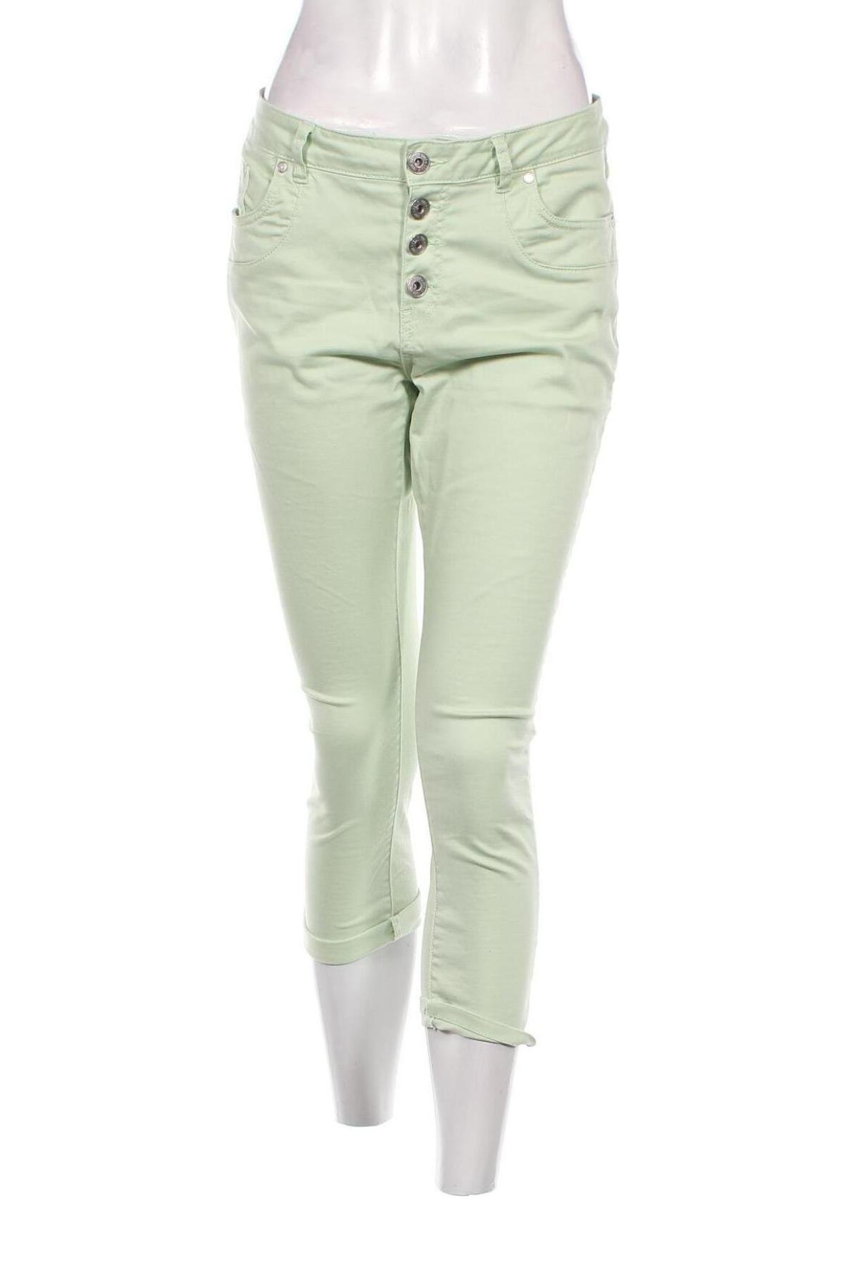 Damen Jeans Denim 1982, Größe L, Farbe Grün, Preis € 9,49