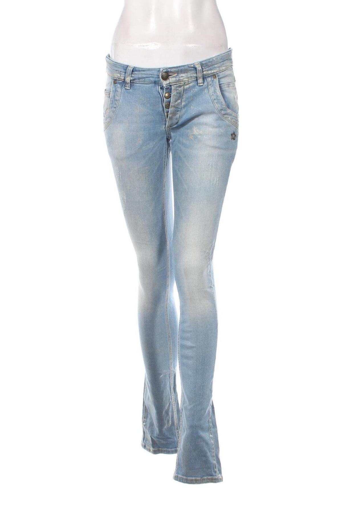 Damen Jeans Glucksstern, Größe M, Farbe Blau, Preis € 5,99