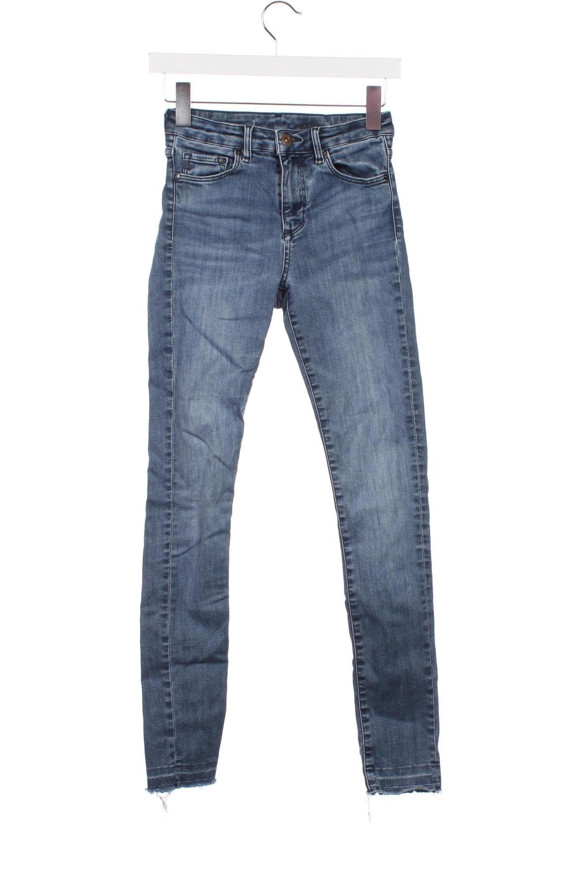 Damskie jeansy H&M, Rozmiar S, Kolor Niebieski, Cena 20,99 zł