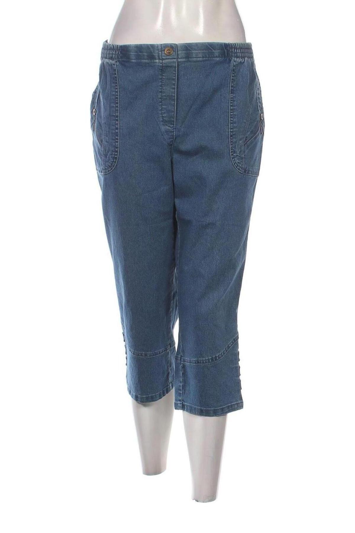 Damskie jeansy New Fashion, Rozmiar XL, Kolor Niebieski, Cena 41,99 zł