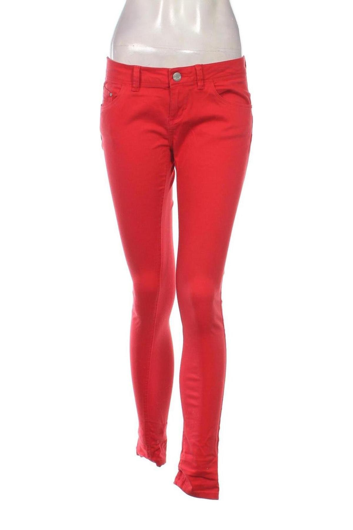 Damen Jeans Terranova, Größe M, Farbe Rot, Preis 9,49 €