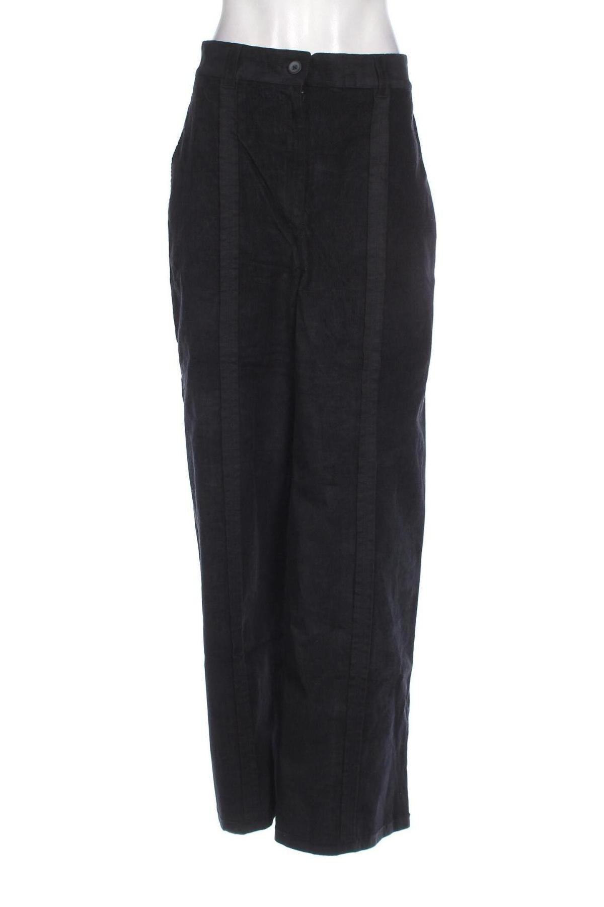 Pantaloni de velvet de femei, Mărime M, Culoare Negru, Preț 151,79 Lei