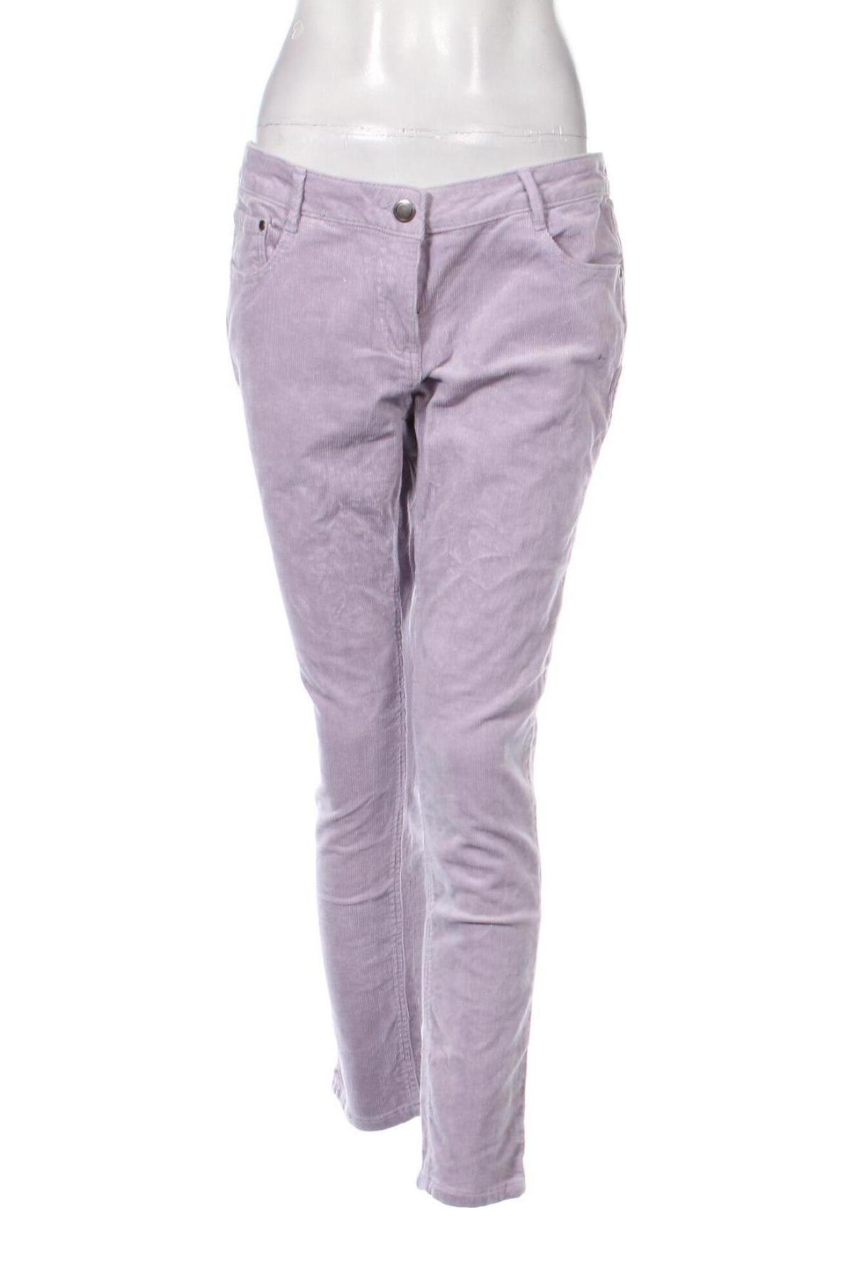 Damen Cordhose Gina, Größe M, Farbe Lila, Preis € 8,99