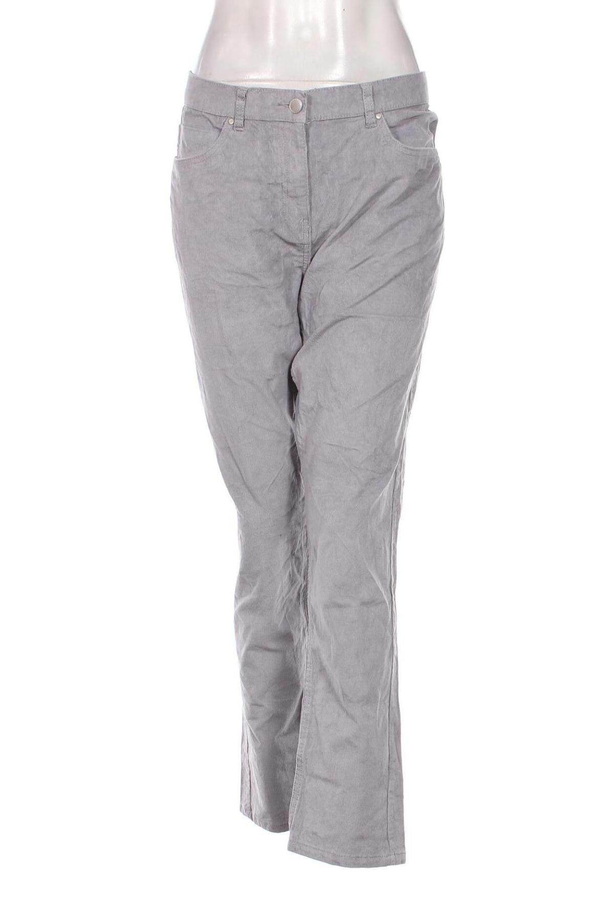 Pantaloni de velvet de femei Up 2 Fashion, Mărime XL, Culoare Gri, Preț 41,99 Lei