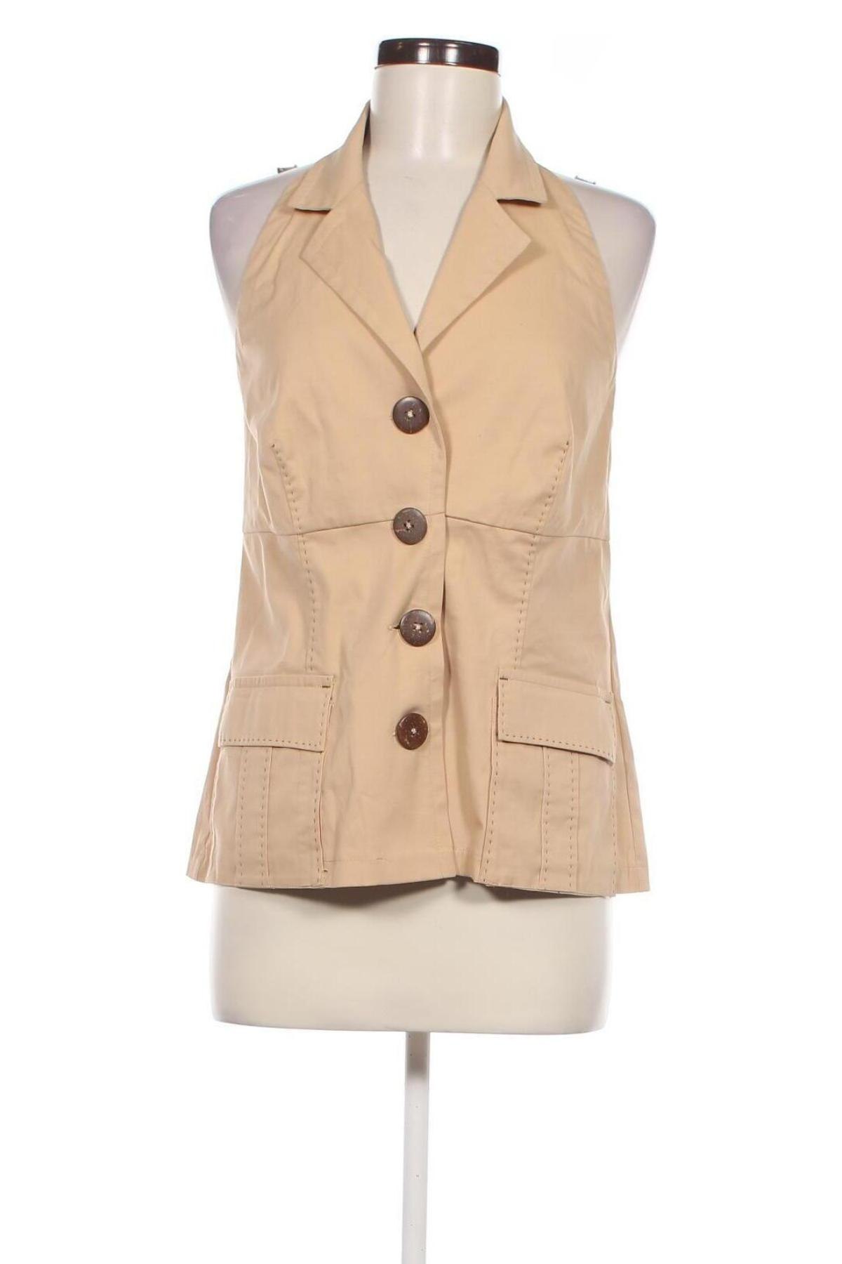 Damenweste Elizabeth, Größe L, Farbe Beige, Preis € 4,99