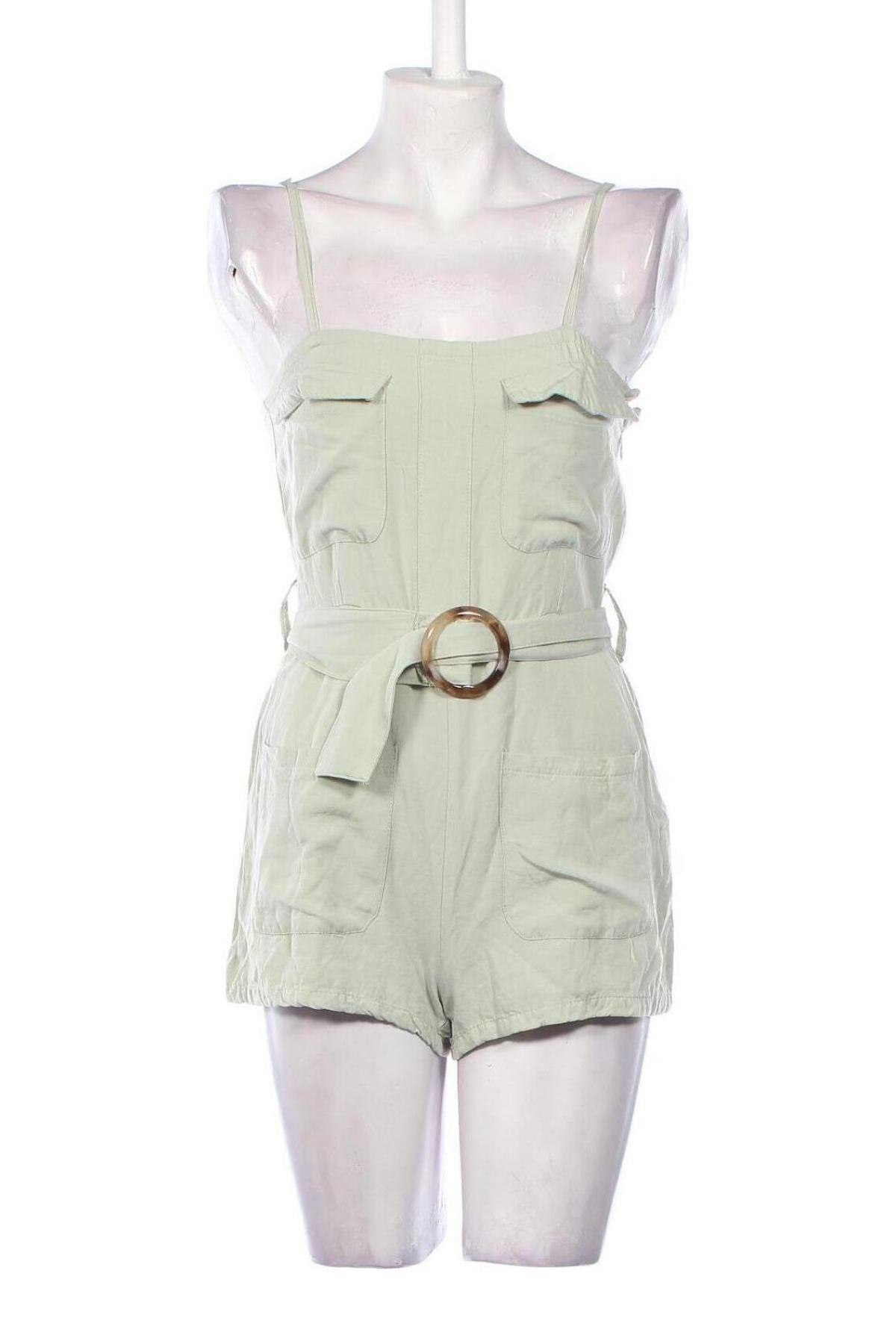 Damen Overall Bershka, Größe S, Farbe Grün, Preis € 4,99