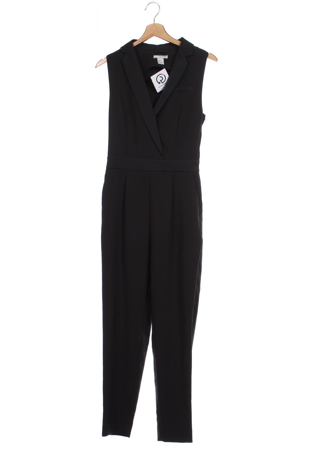 Damen Overall H&M, Größe XS, Farbe Schwarz, Preis 27,29 €