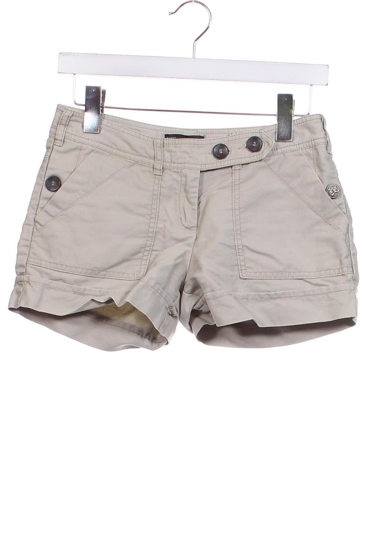 Damen Shorts Mango, Größe XS, Farbe Beige, Preis 4,99 €