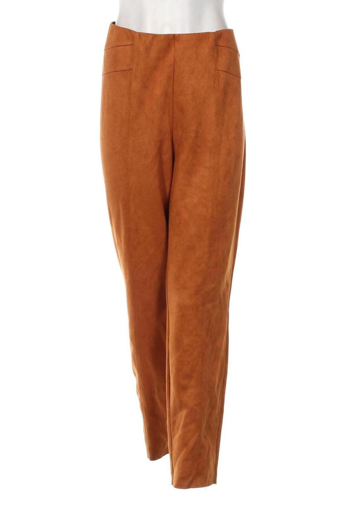 Damen Leggings, Größe XXL, Farbe Orange, Preis 8,49 €