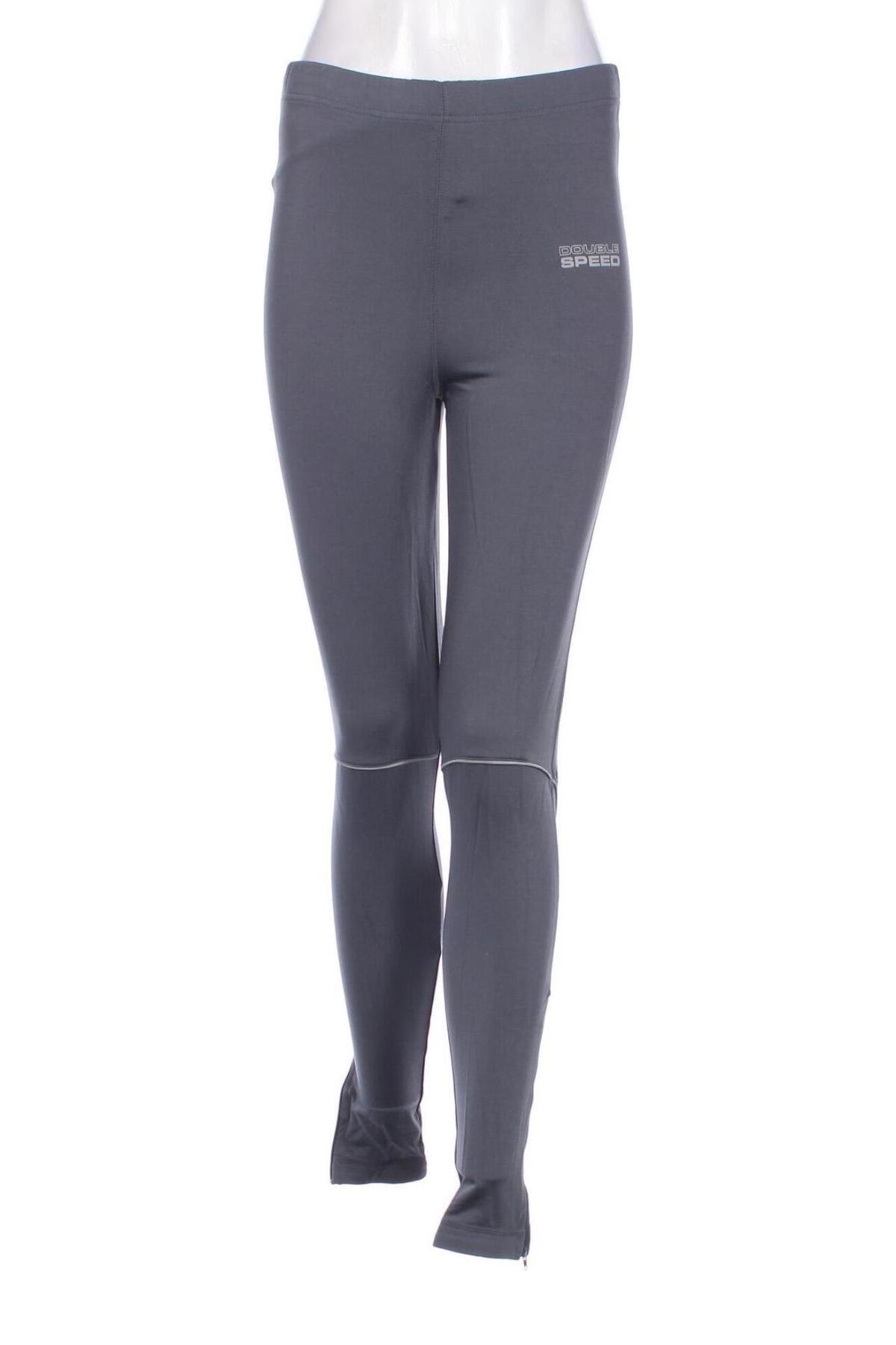 Damen Leggings Double speed, Größe M, Farbe Grau, Preis € 7,99