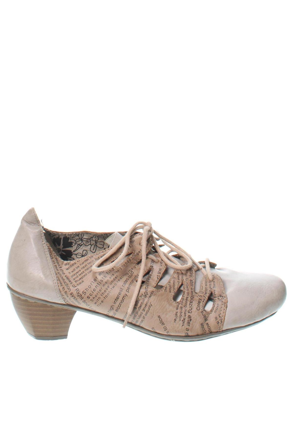 Damenschuhe Rieker, Größe 37, Farbe Beige, Preis 30,11 €