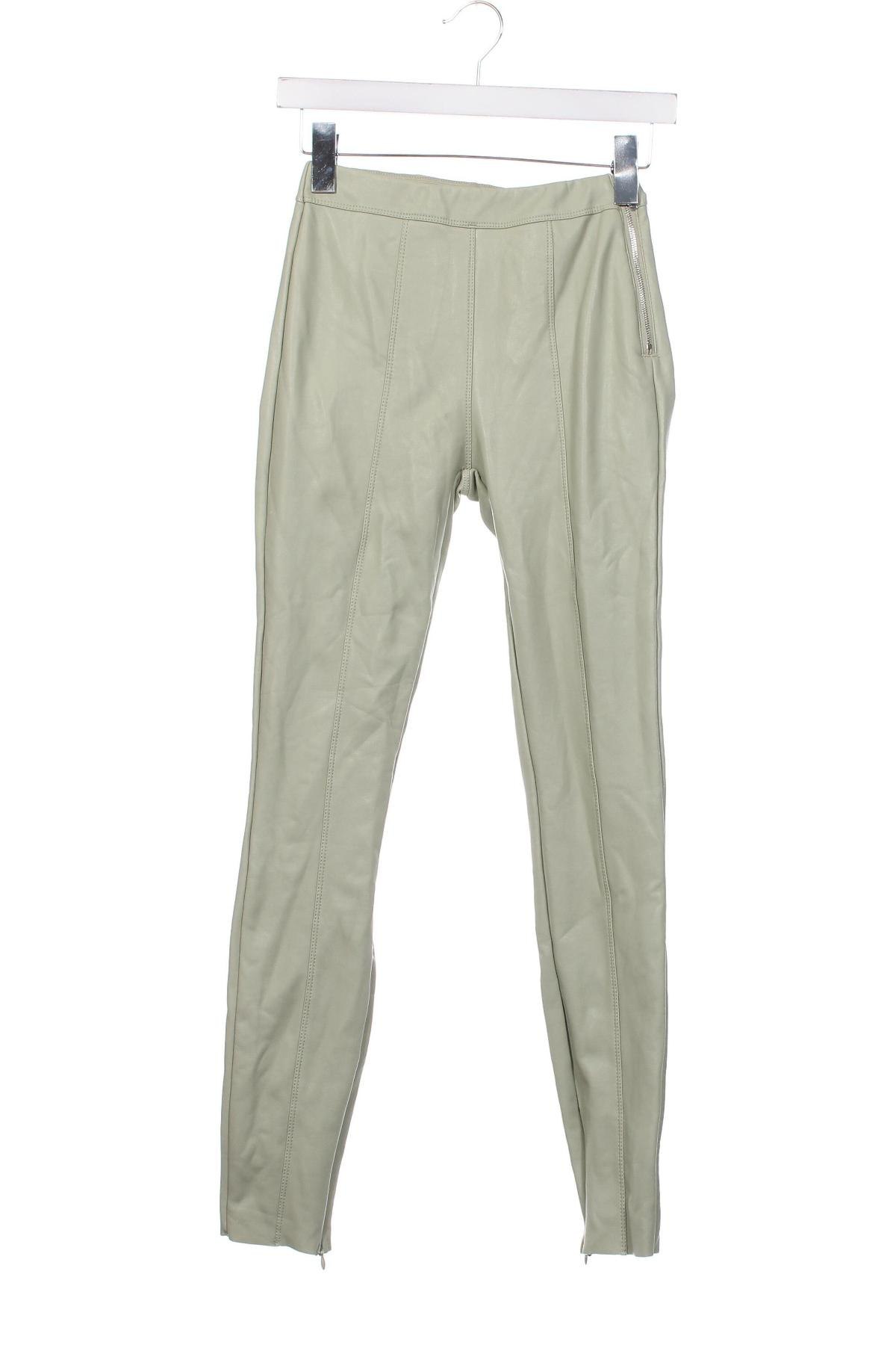 Pantaloni de femei Amisu, Mărime XS, Culoare Verde, Preț 37,99 Lei