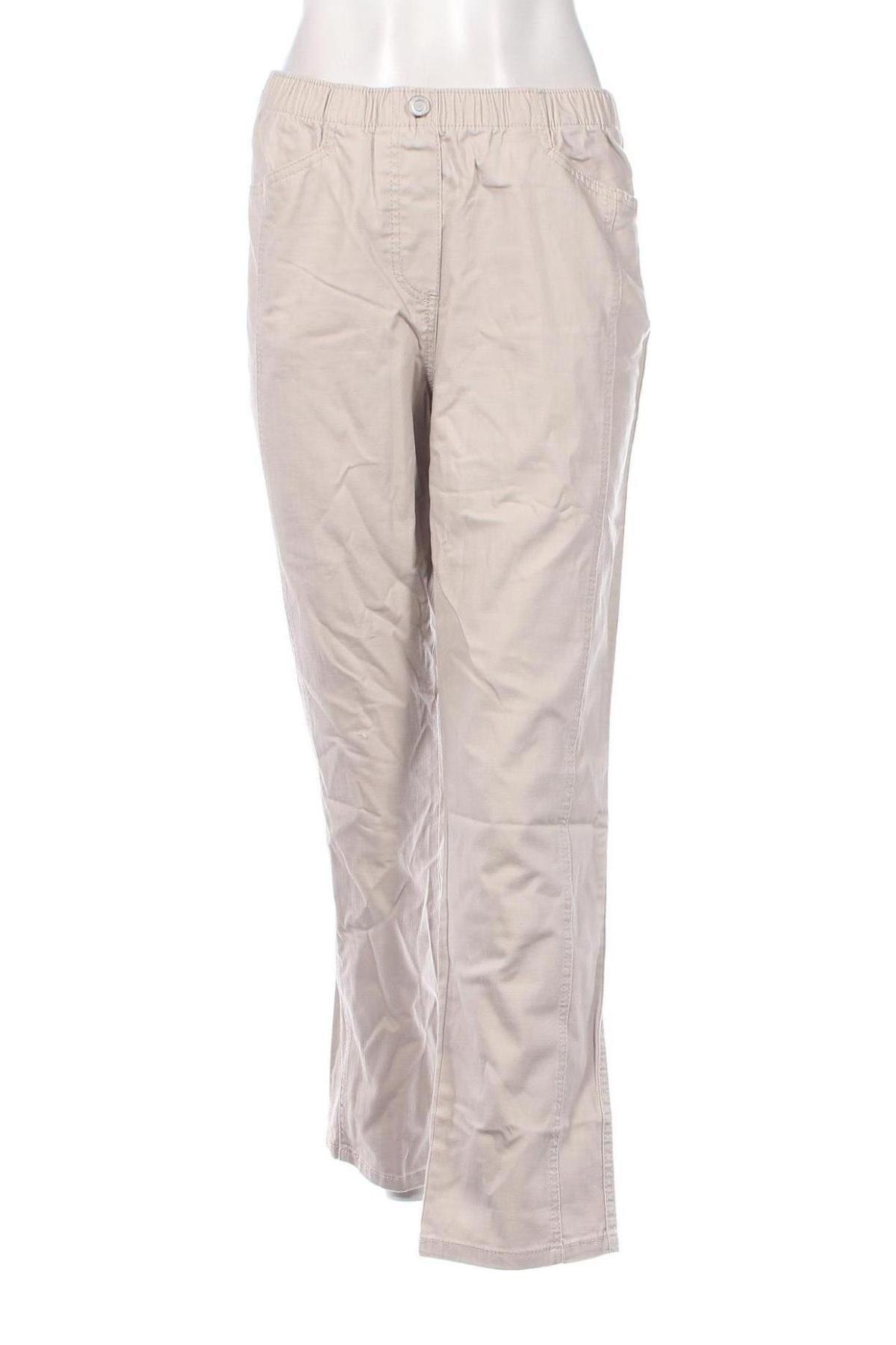 Pantaloni de femei Collection L, Mărime M, Culoare Bej, Preț 26,99 Lei