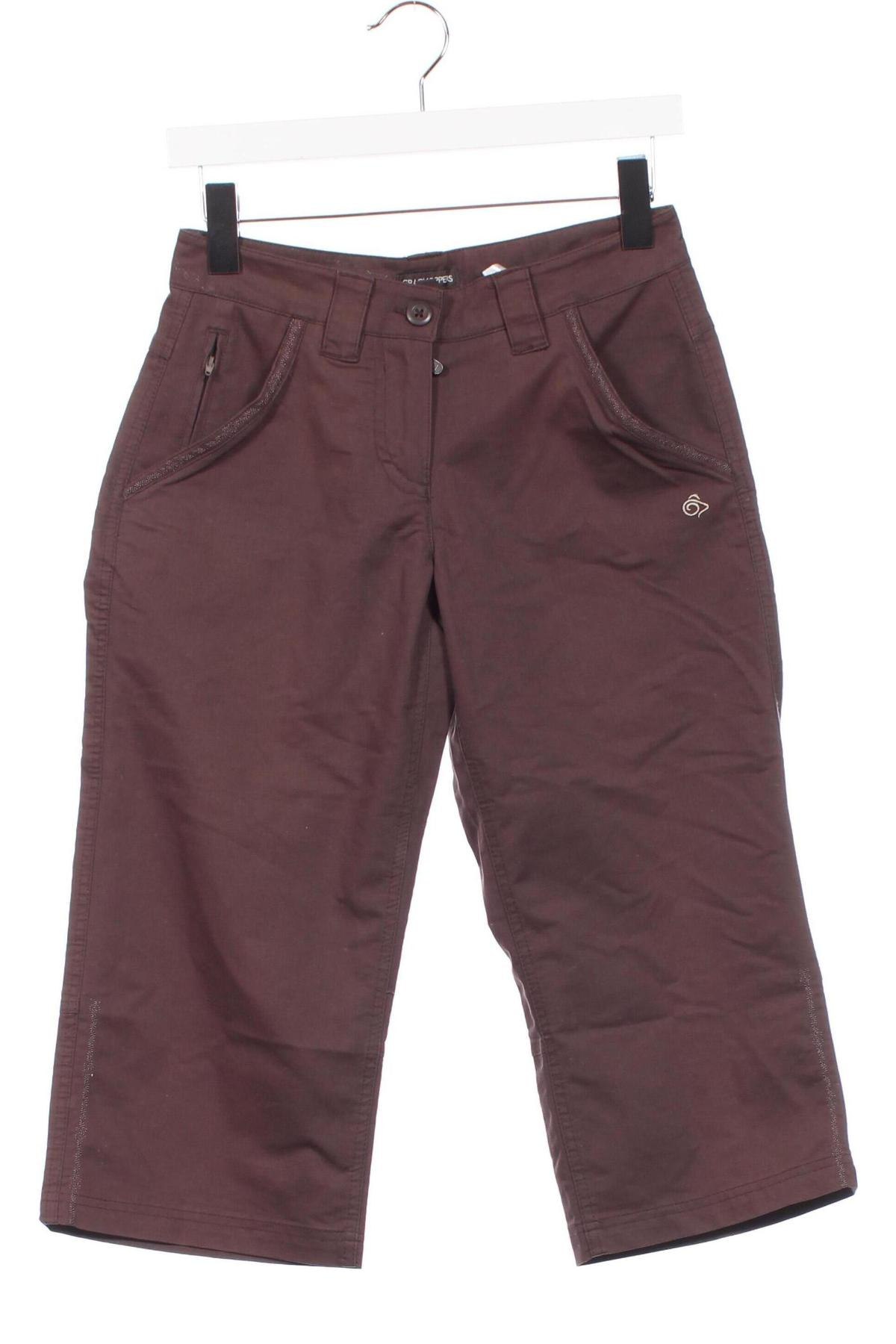 Pantaloni de femei Craghoppers, Mărime XS, Culoare Maro, Preț 122,99 Lei