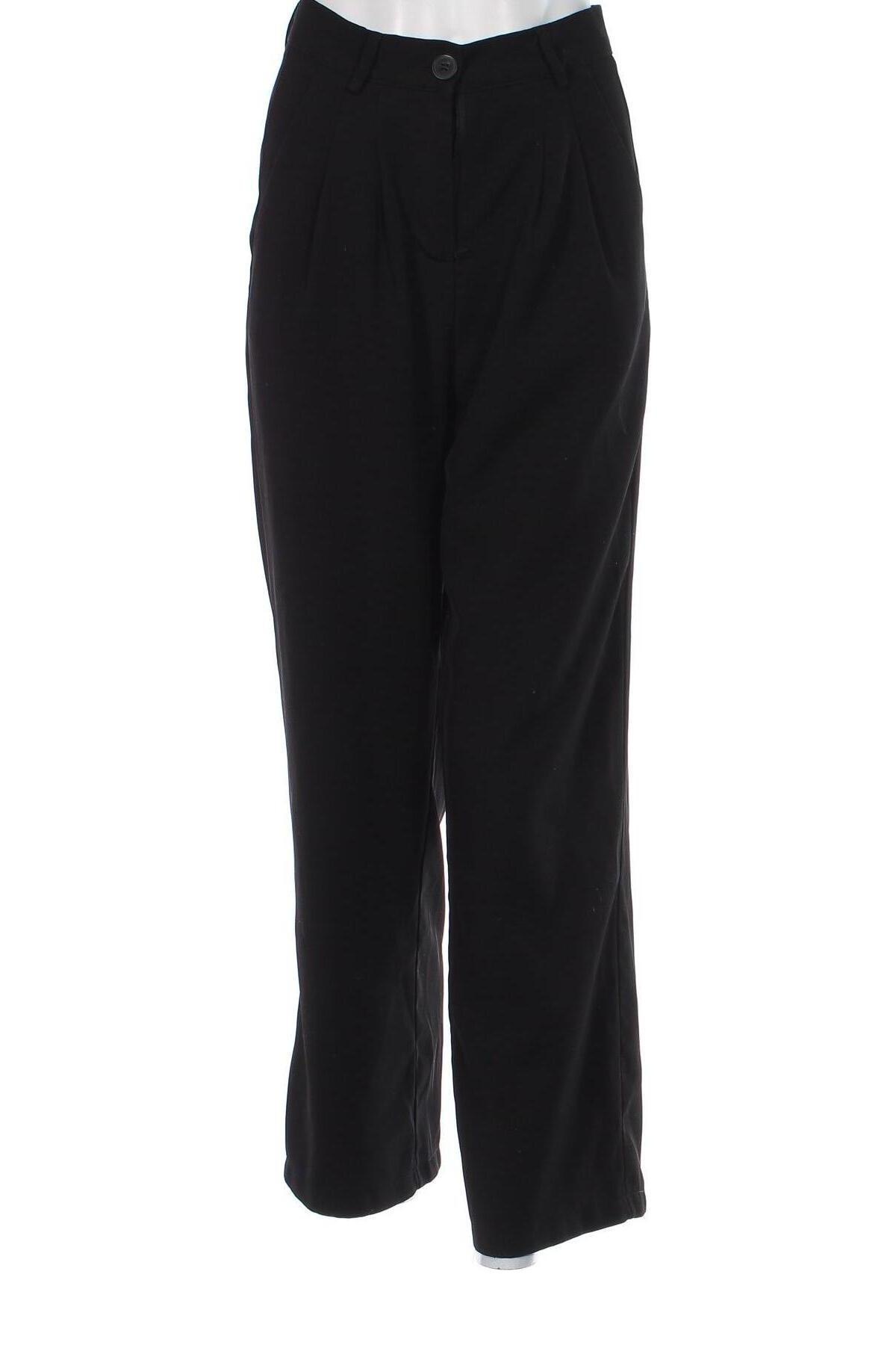 Pantaloni de femei DAZY, Mărime S, Culoare Negru, Preț 44,99 Lei