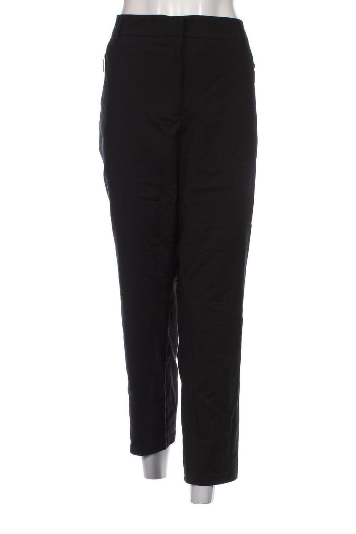 Pantaloni de femei David Jones, Mărime 5XL, Culoare Negru, Preț 151,79 Lei