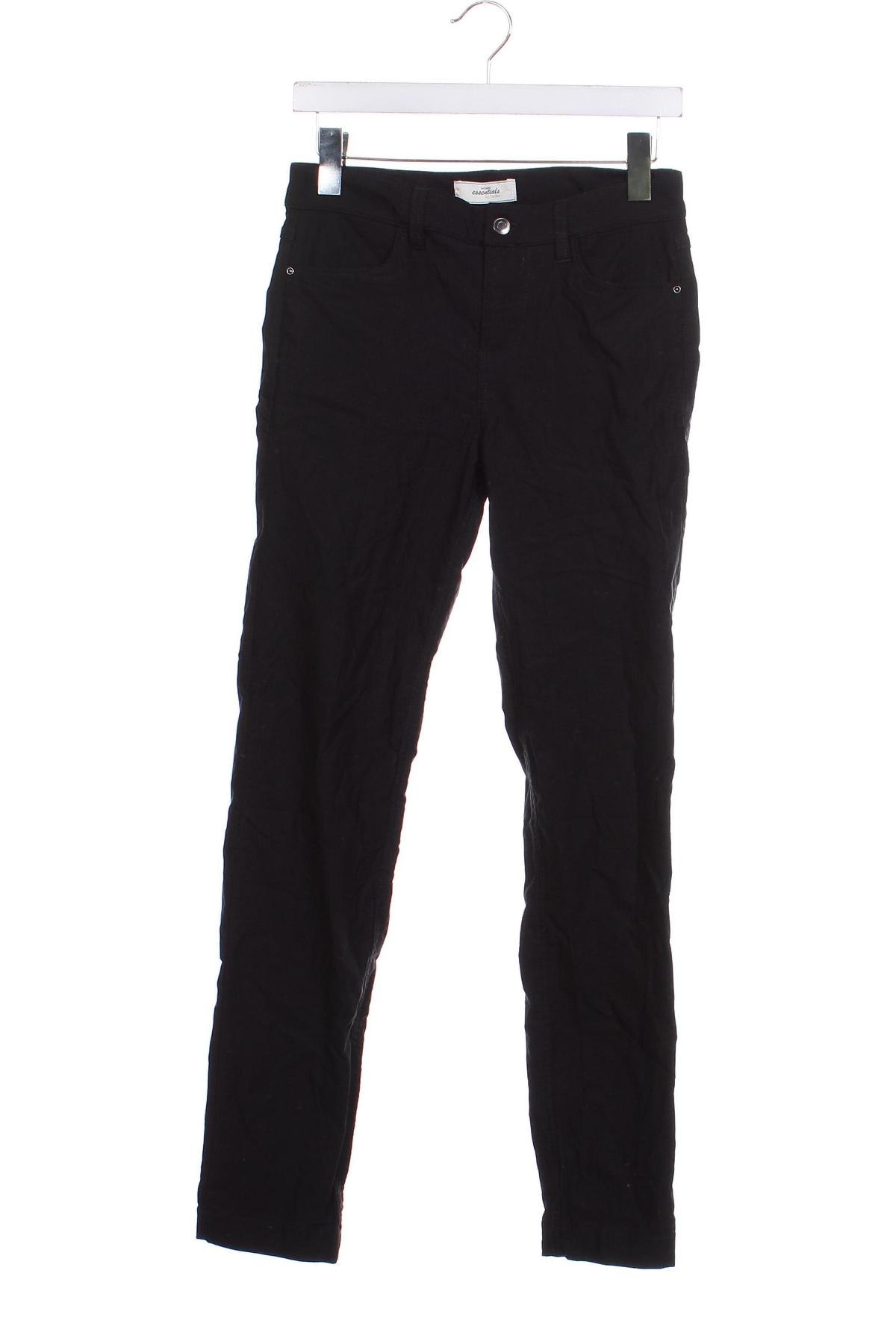 Pantaloni de femei Essentials by Tchibo, Mărime S, Culoare Negru, Preț 45,99 Lei