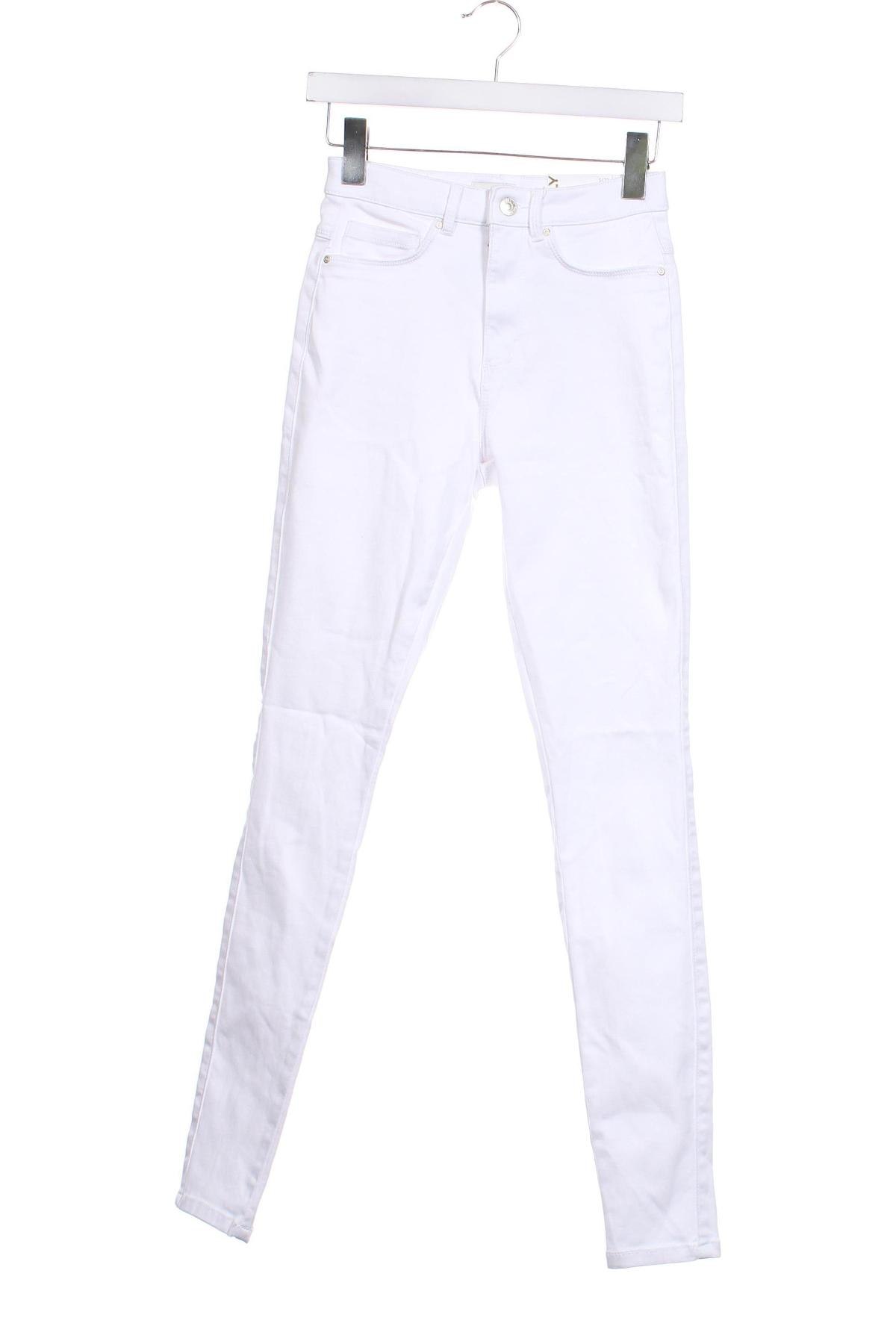 Pantaloni de femei ONLY, Mărime XS, Culoare Alb, Preț 89,99 Lei