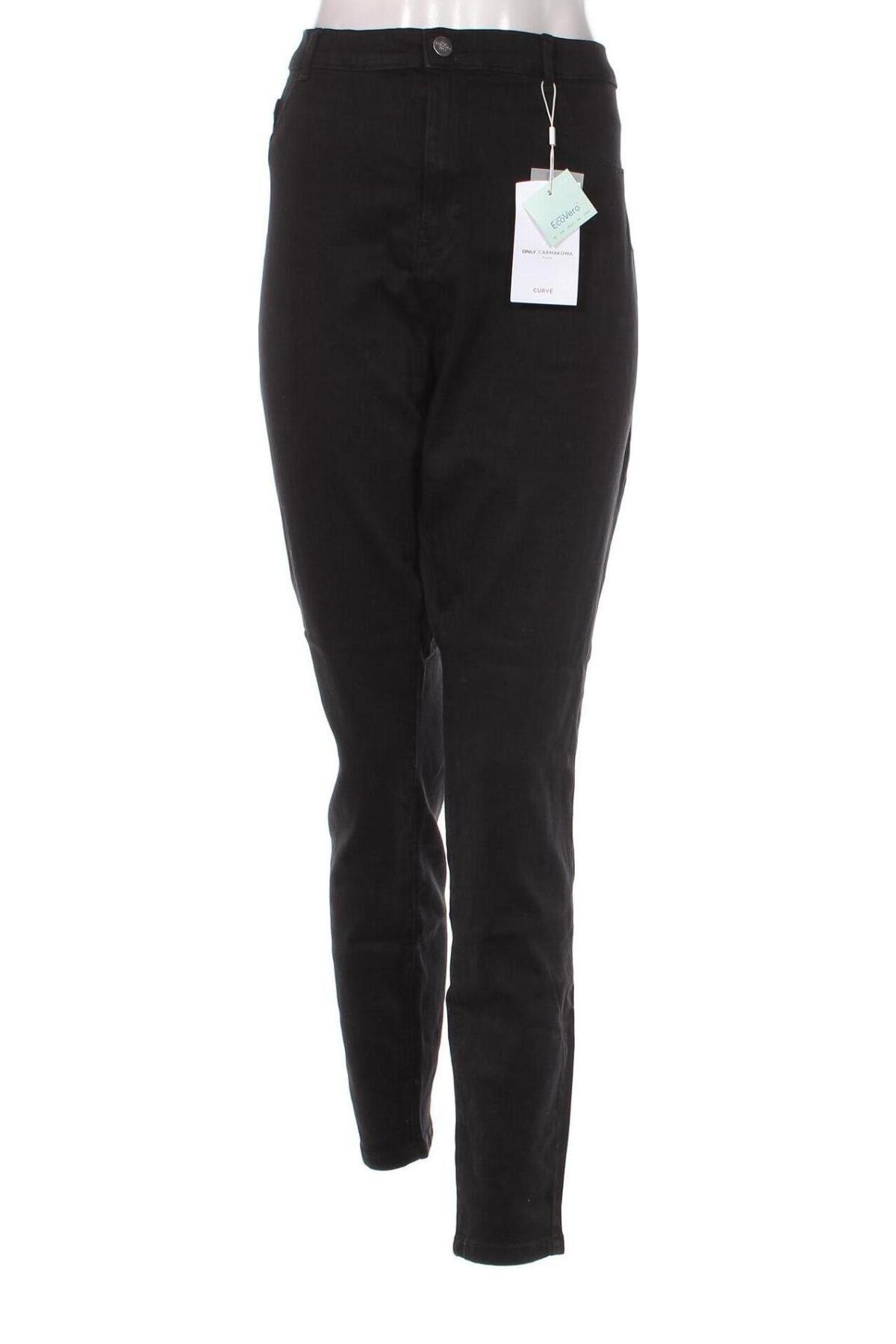 Damenhose ONLY Carmakoma, Größe XXL, Farbe Schwarz, Preis 31,99 €