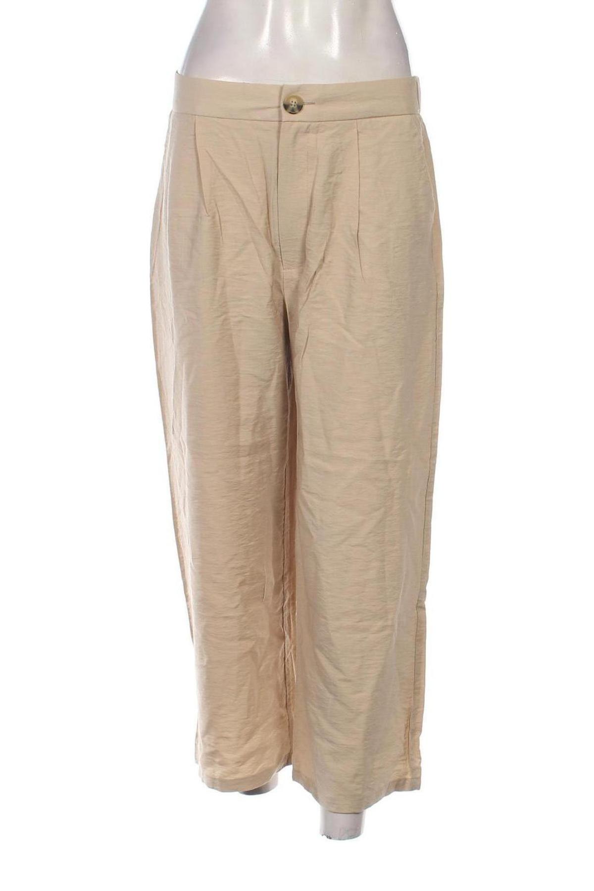 Damenhose Stradivarius, Größe L, Farbe Beige, Preis 15,99 €