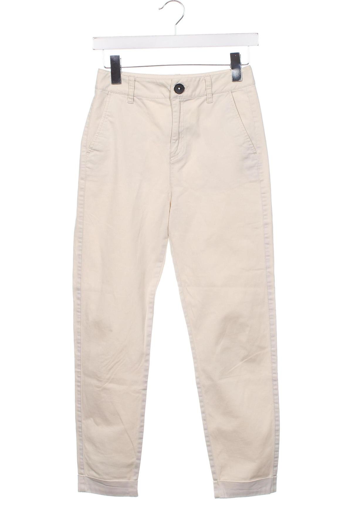 Pantaloni de femei Tally Weijl, Mărime XS, Culoare Ecru, Preț 44,99 Lei