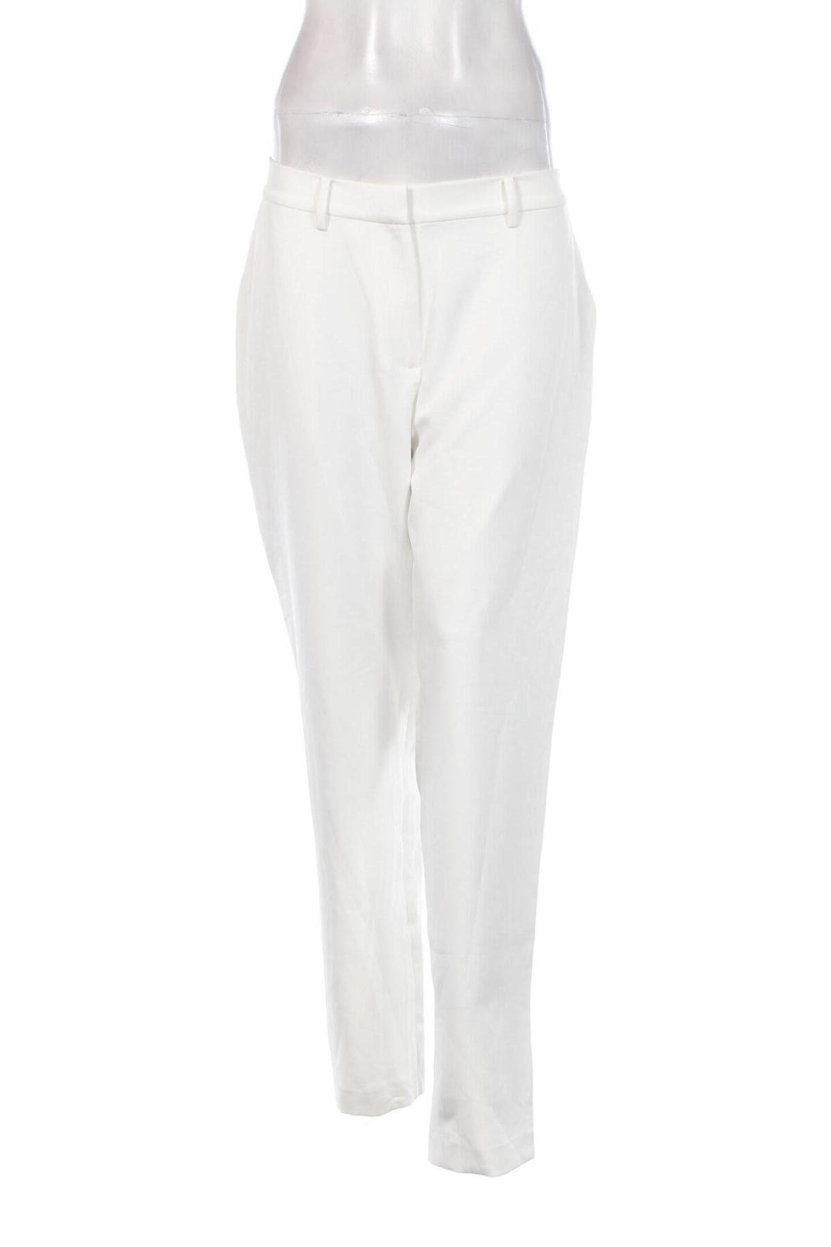 Pantaloni de femei The Drop, Mărime M, Culoare Alb, Preț 76,99 Lei