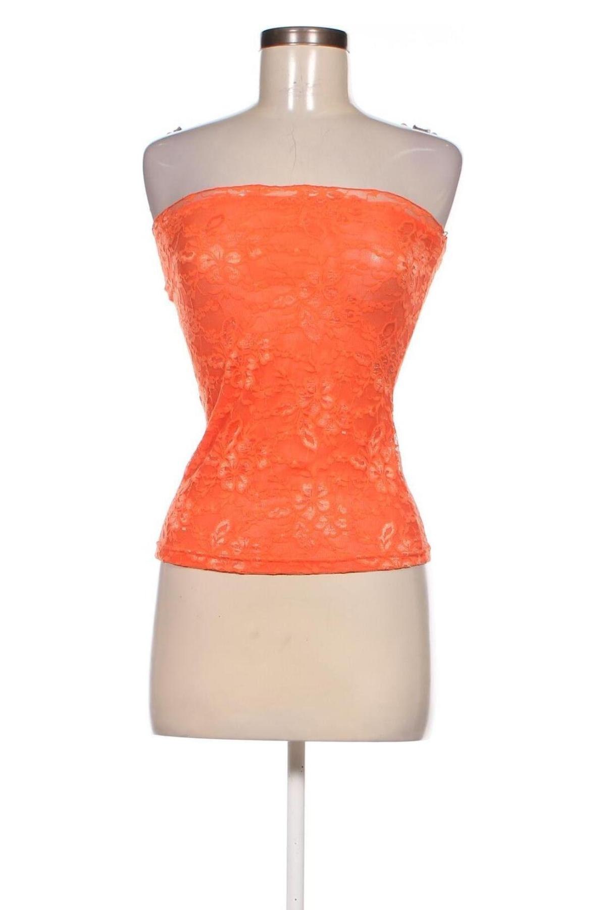 Damentop, Größe L, Farbe Orange, Preis 6,20 €