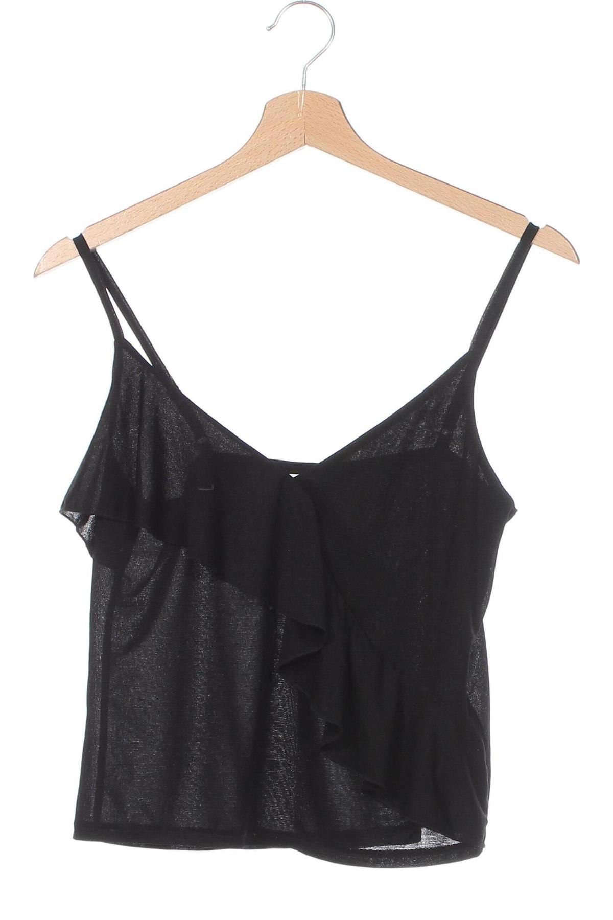 Damentop H&M, Größe XS, Farbe Schwarz, Preis € 2,49