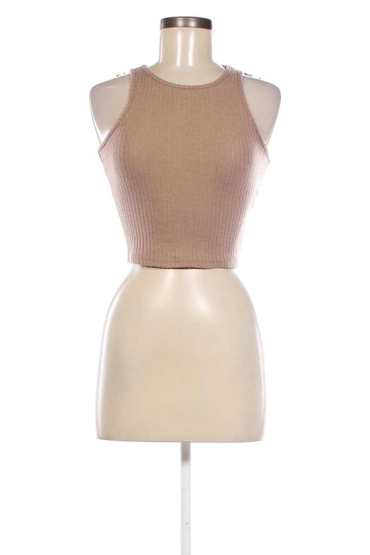 Damentop SHEIN, Größe XS, Farbe Beige, Preis 3,99 €